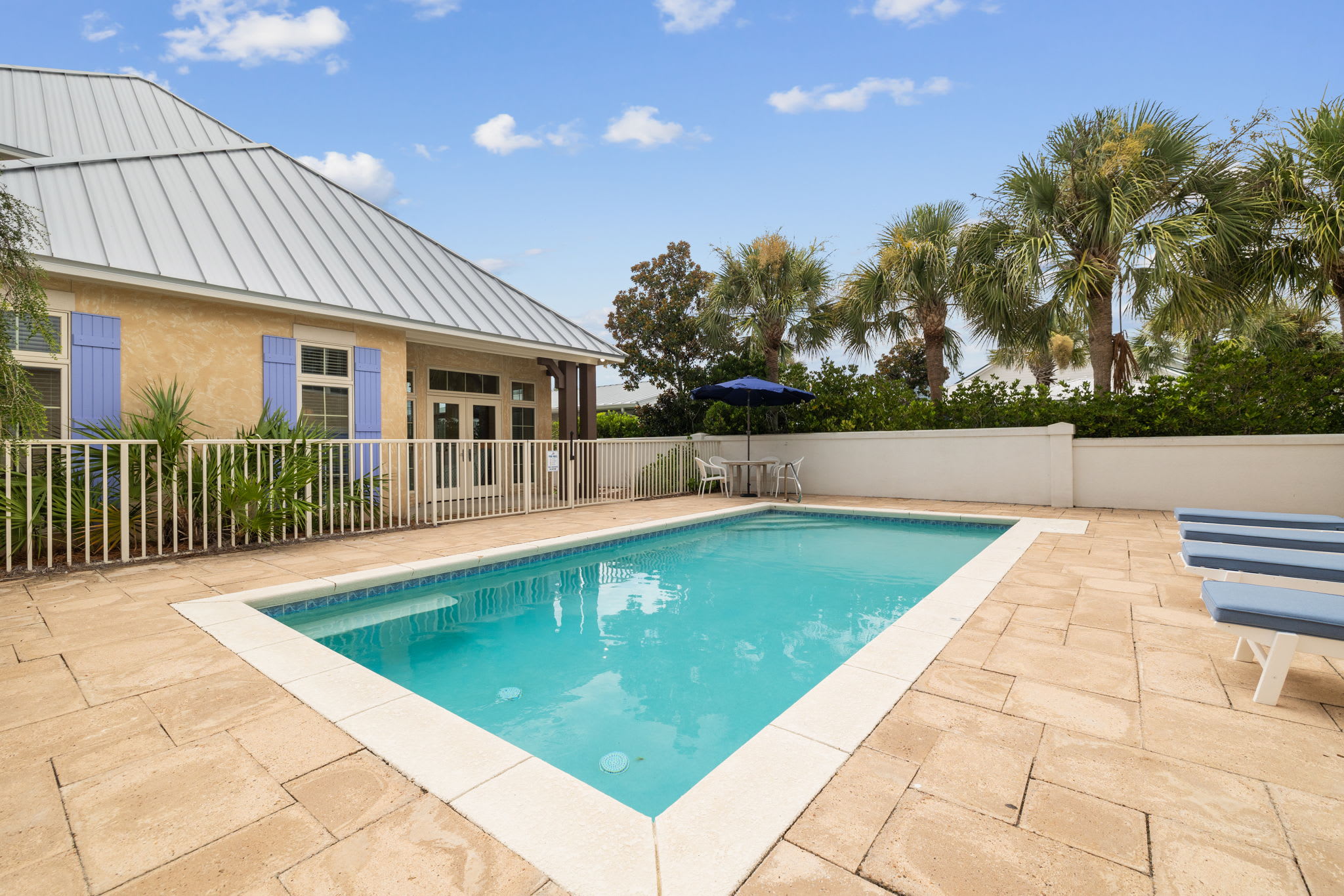 Make a Splash in the Private Pool or Lounge Poolside!