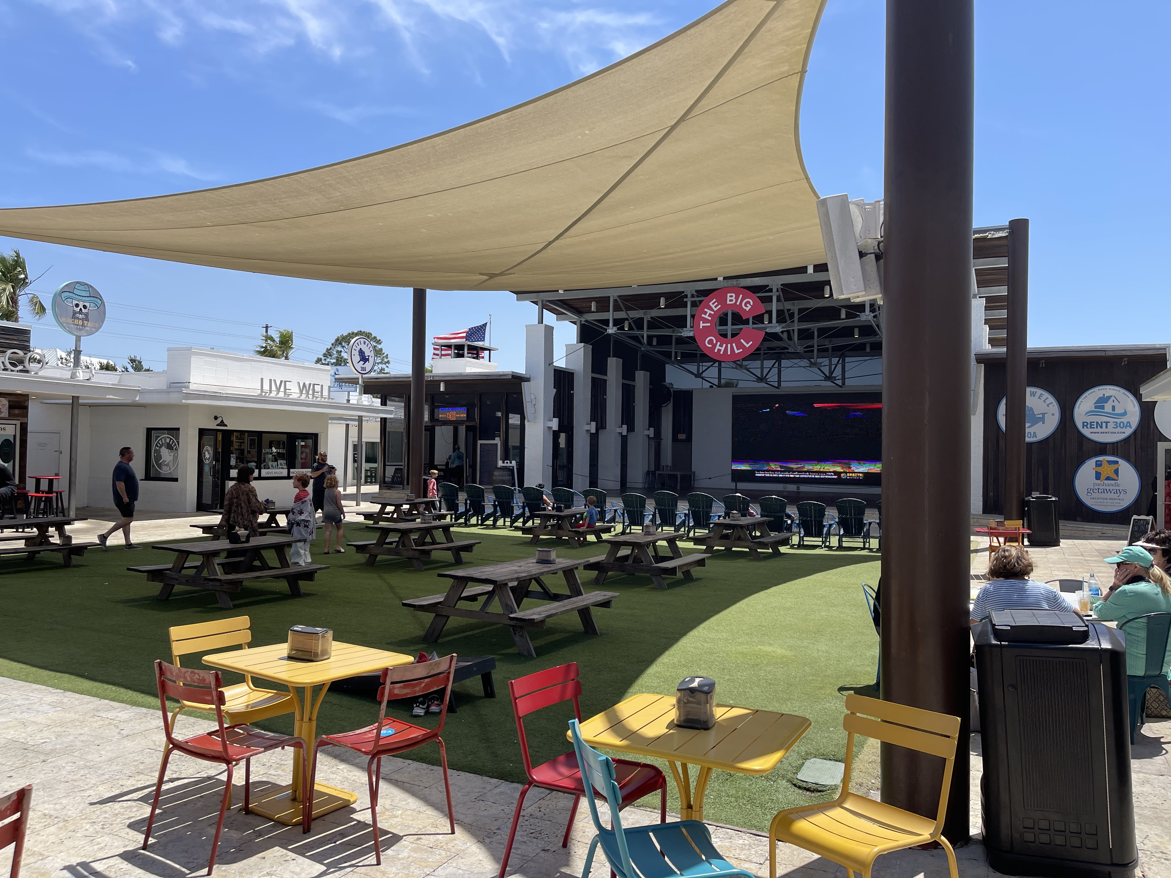 Visit 'The Big Chill' - Shops, Entertainment and Eats!