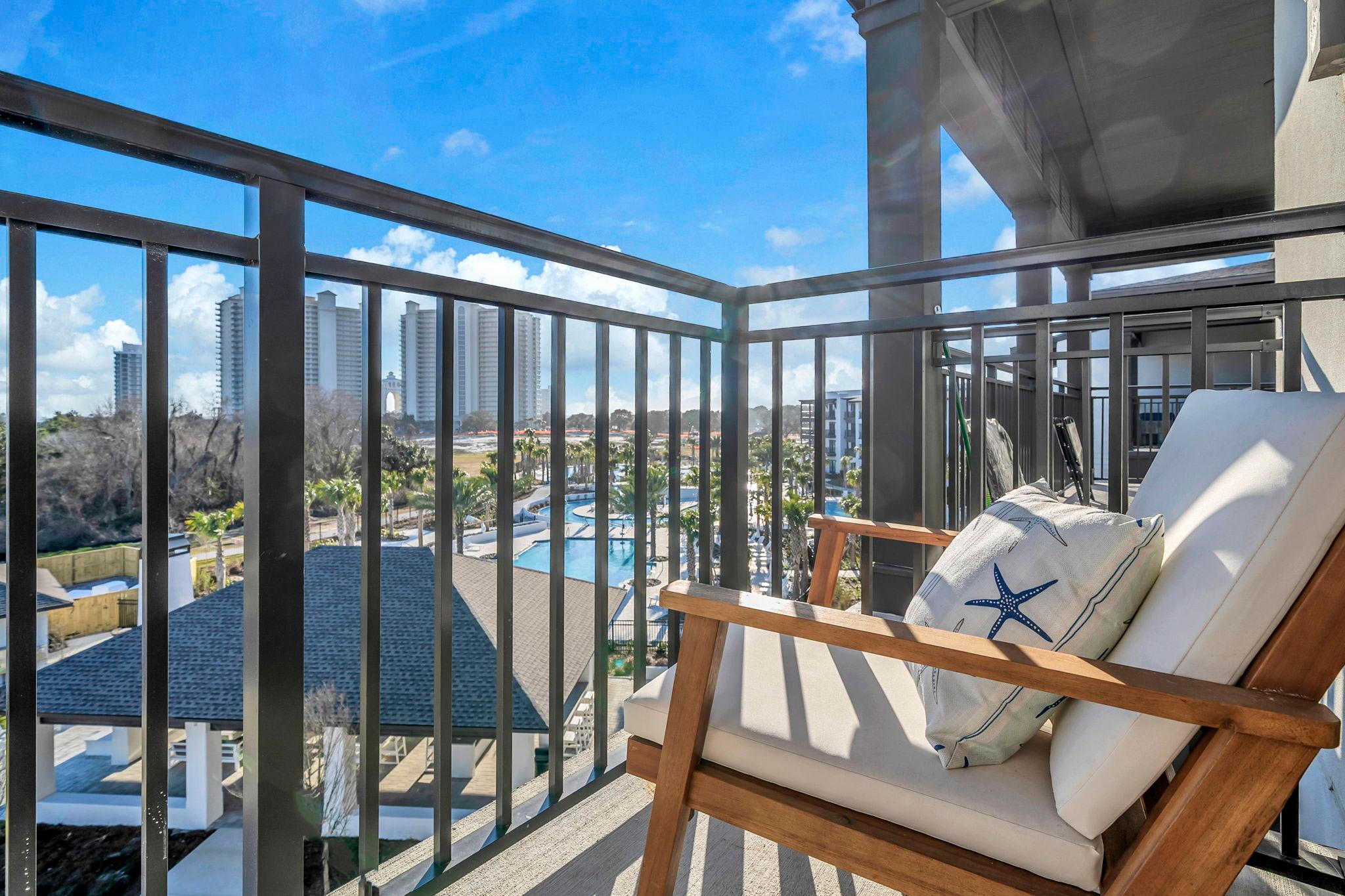 Balcony 2 Part 1 - Off of Master Bedroom