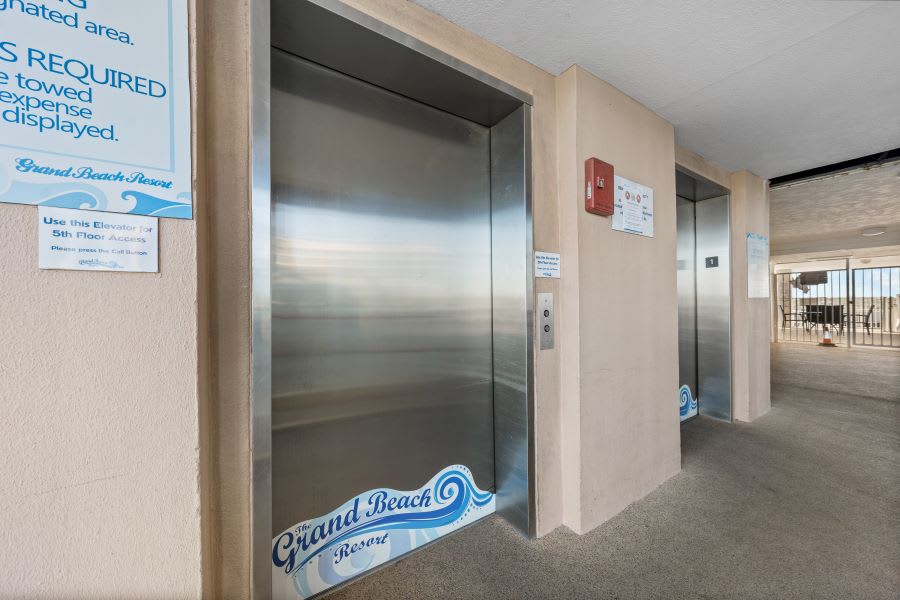 11 Grand Beach Resort Elevators