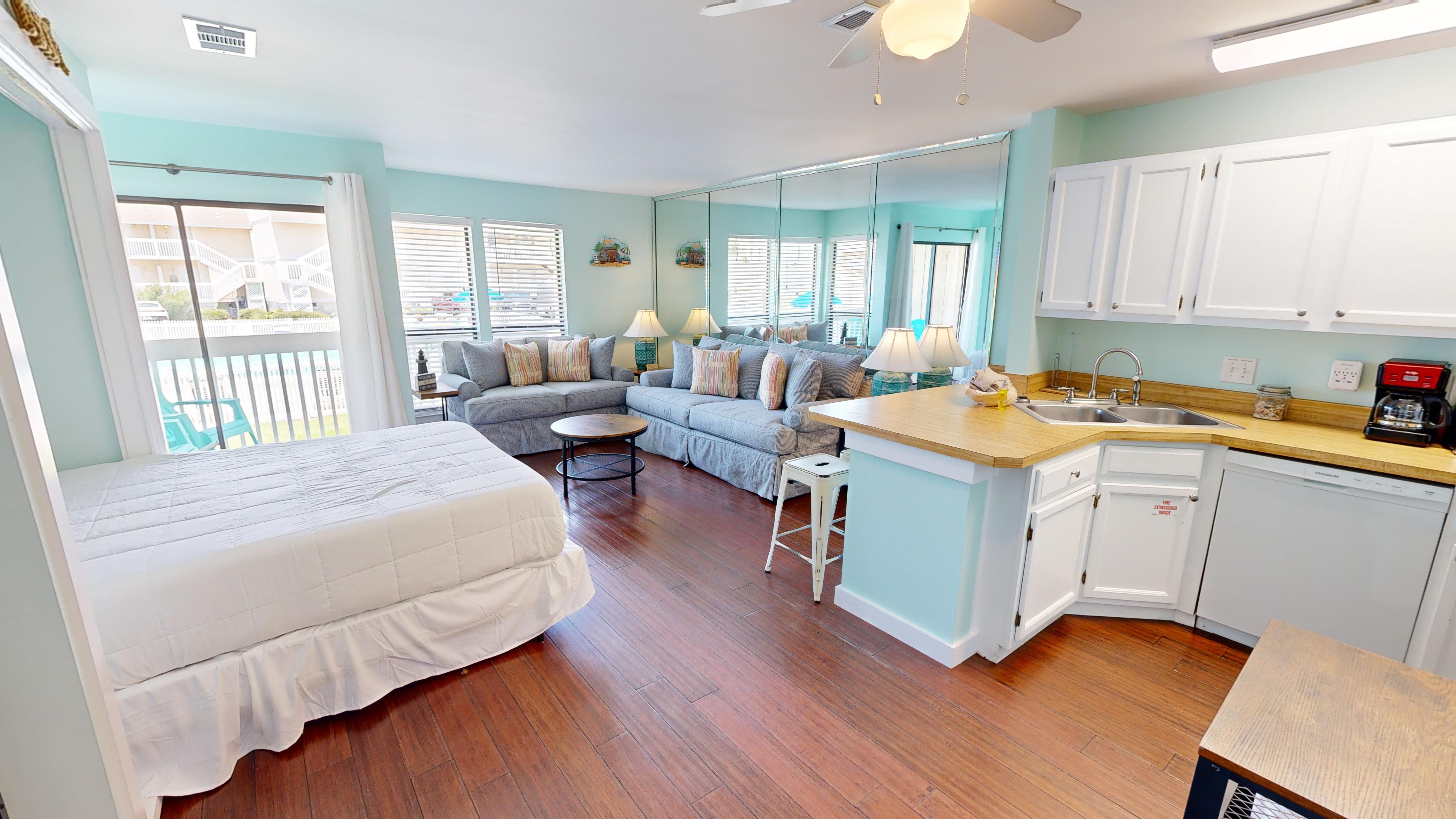 Living Room & Kitchen