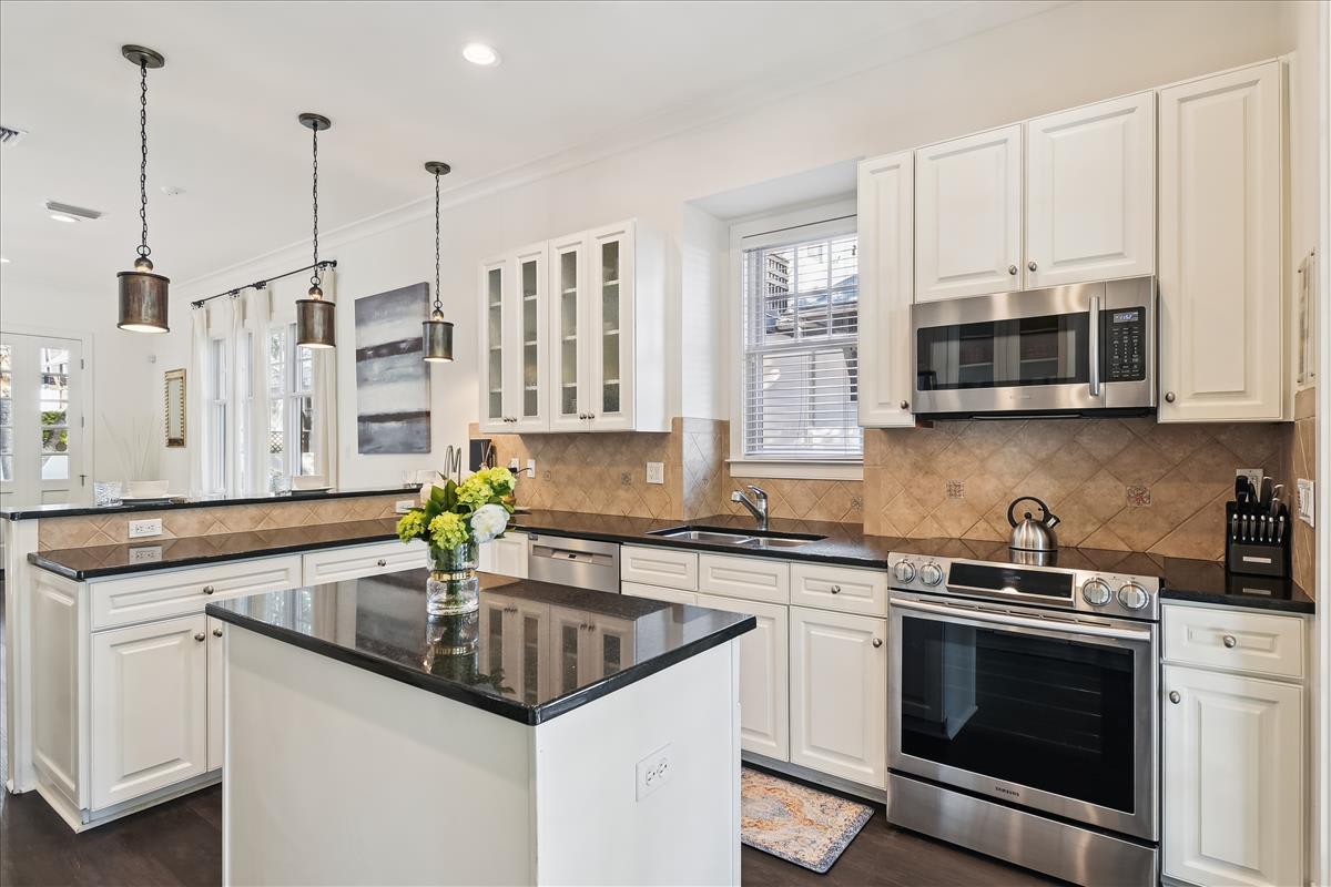 Kitchen - Equipped with Stainless Steel Appliances