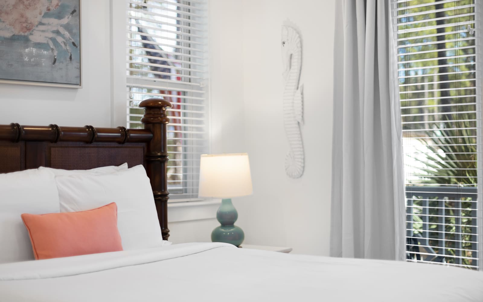 Drift off in your serene bedroom sanctuary, where soft linens and warm natural light create the perfect retreat for restful nights.