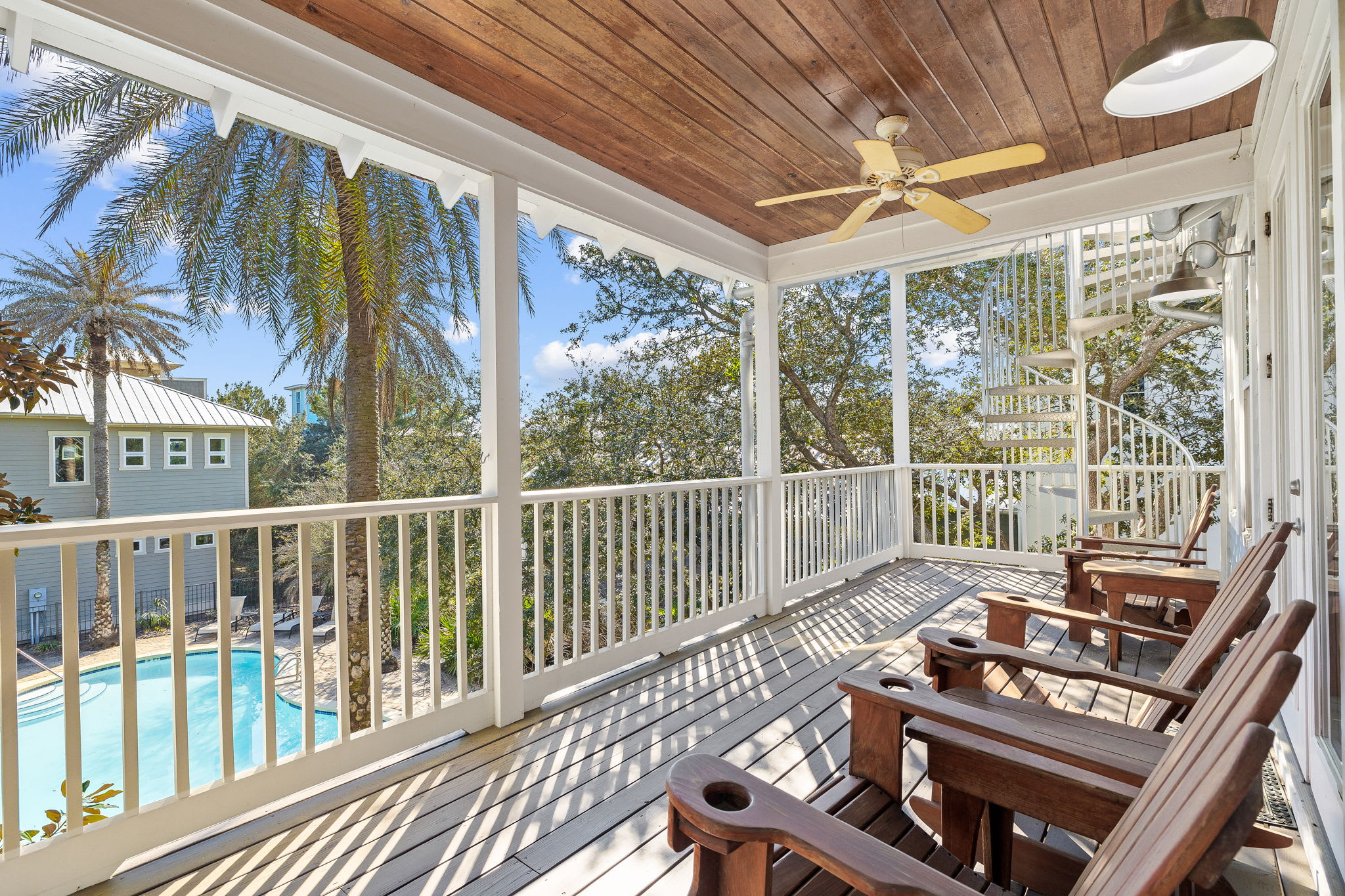 2nd Floor Balcony - Offering Seating for Five
