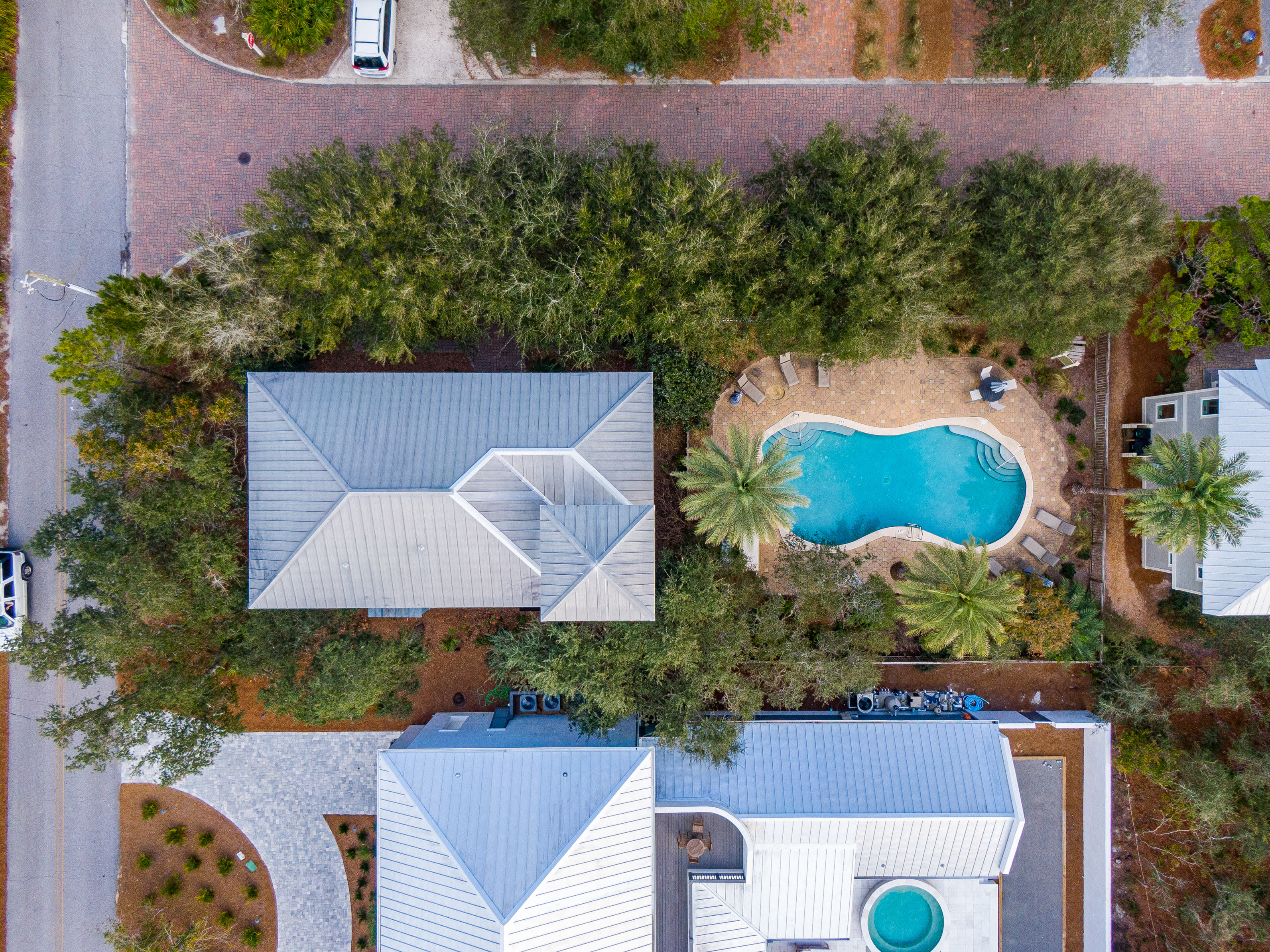 Aerial View - Steps from the Community Pool