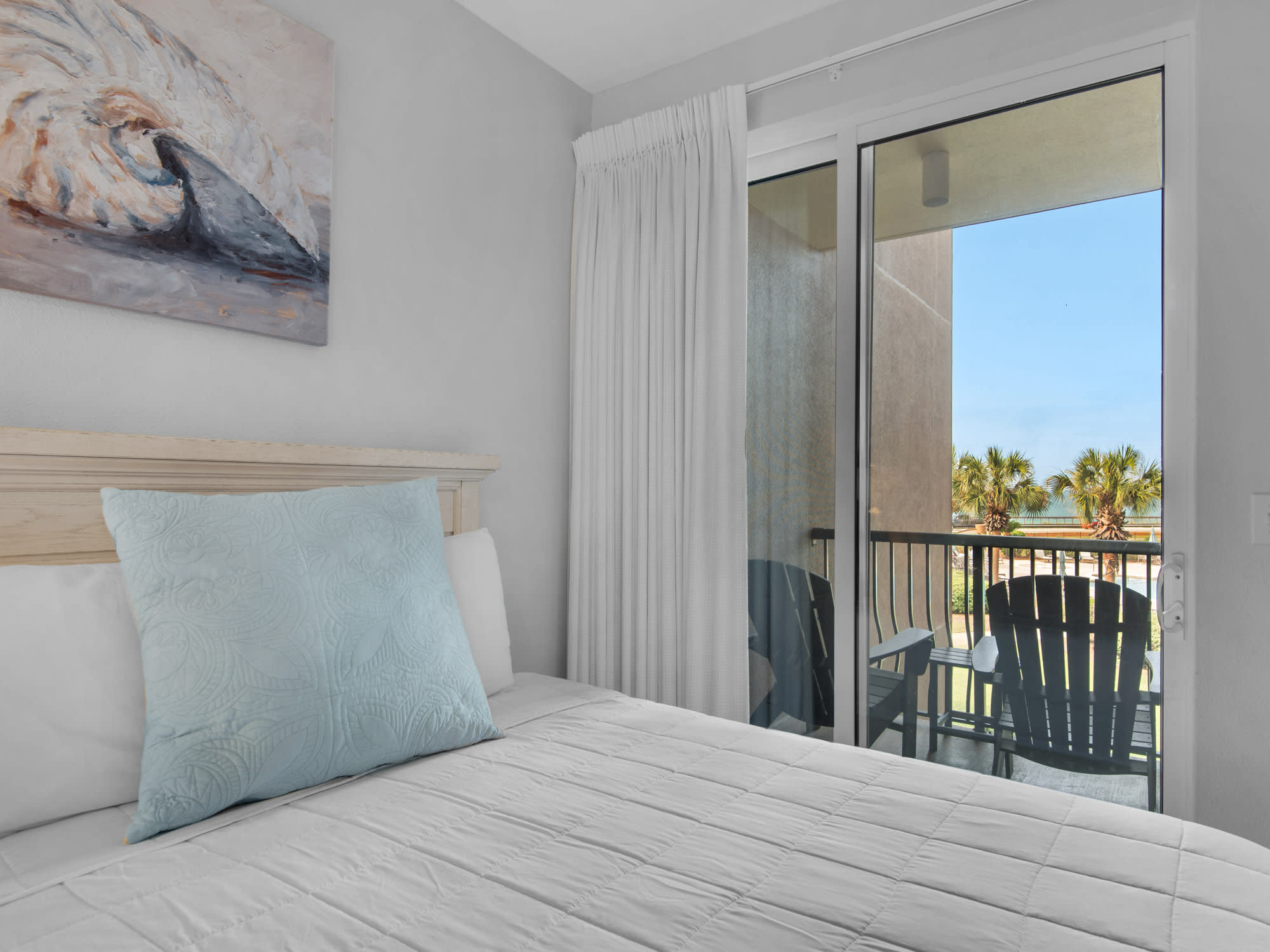 Bedroom 2 with Private Patio