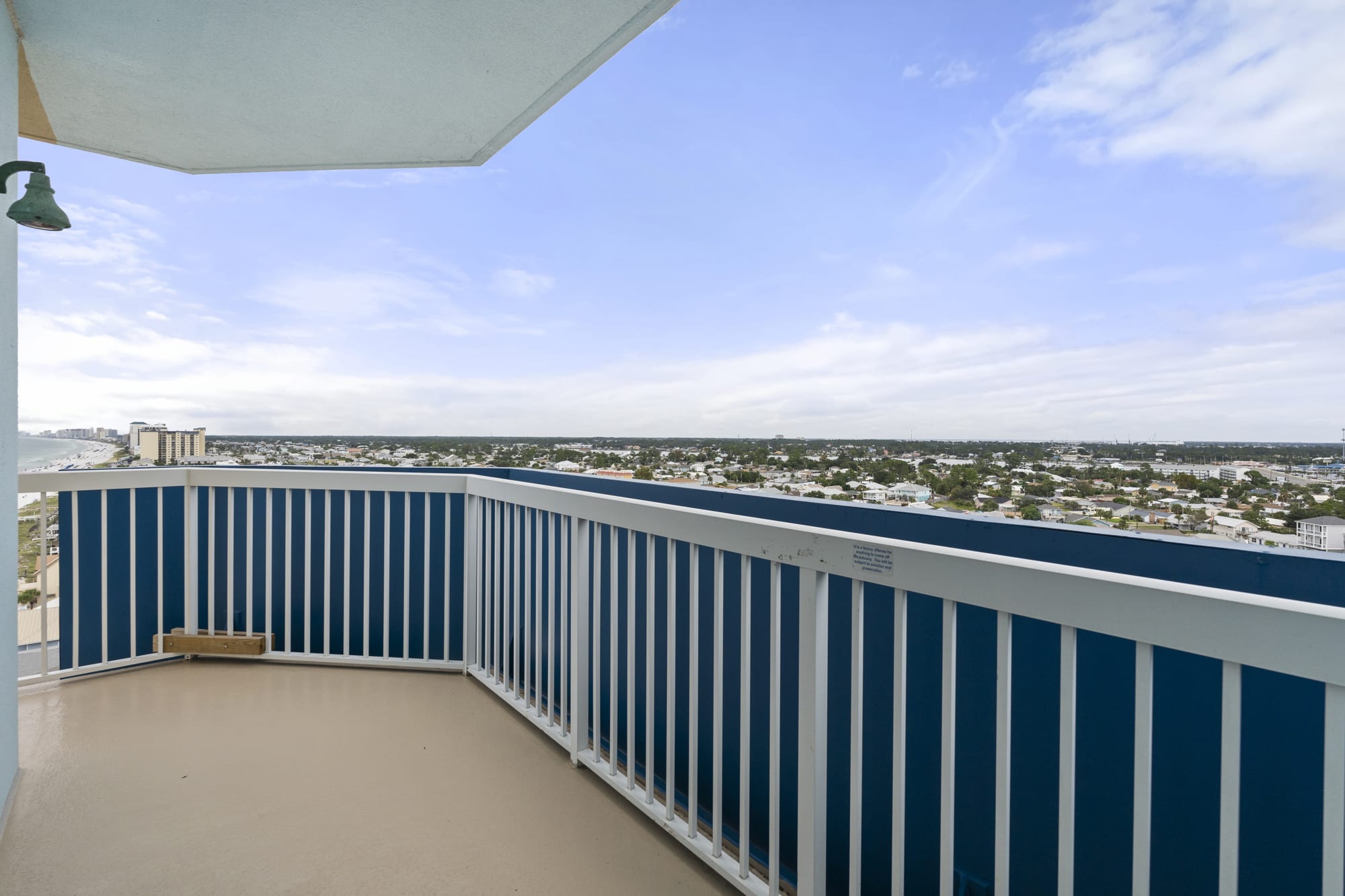Private Oceanfront Balcony