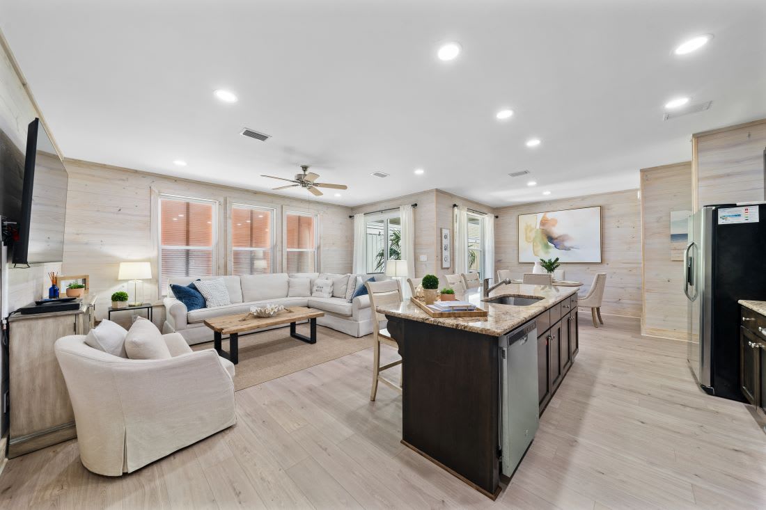 11 Lil J's Getaway Open Living Space