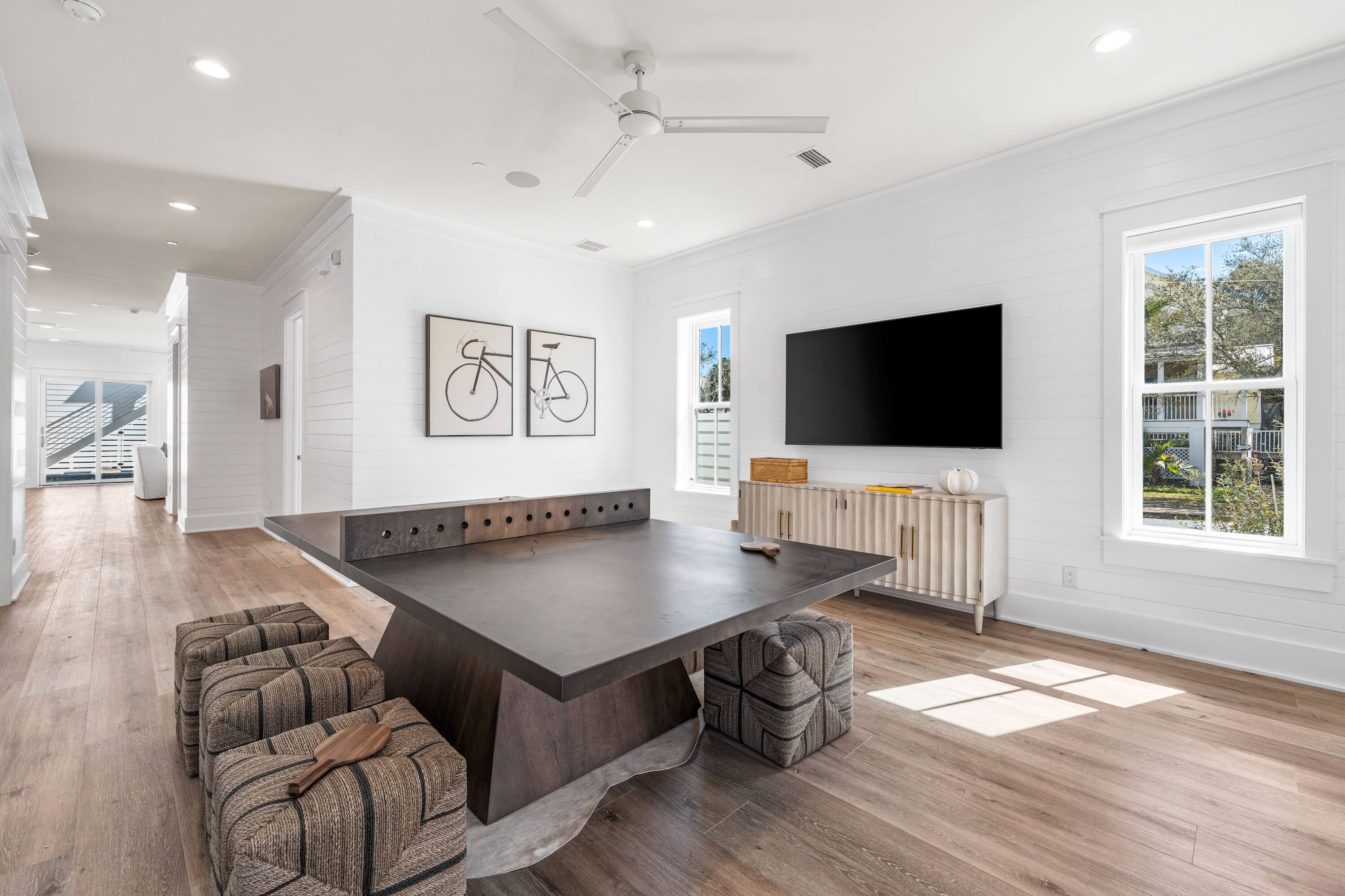 Never has there been a prettier ping pong table