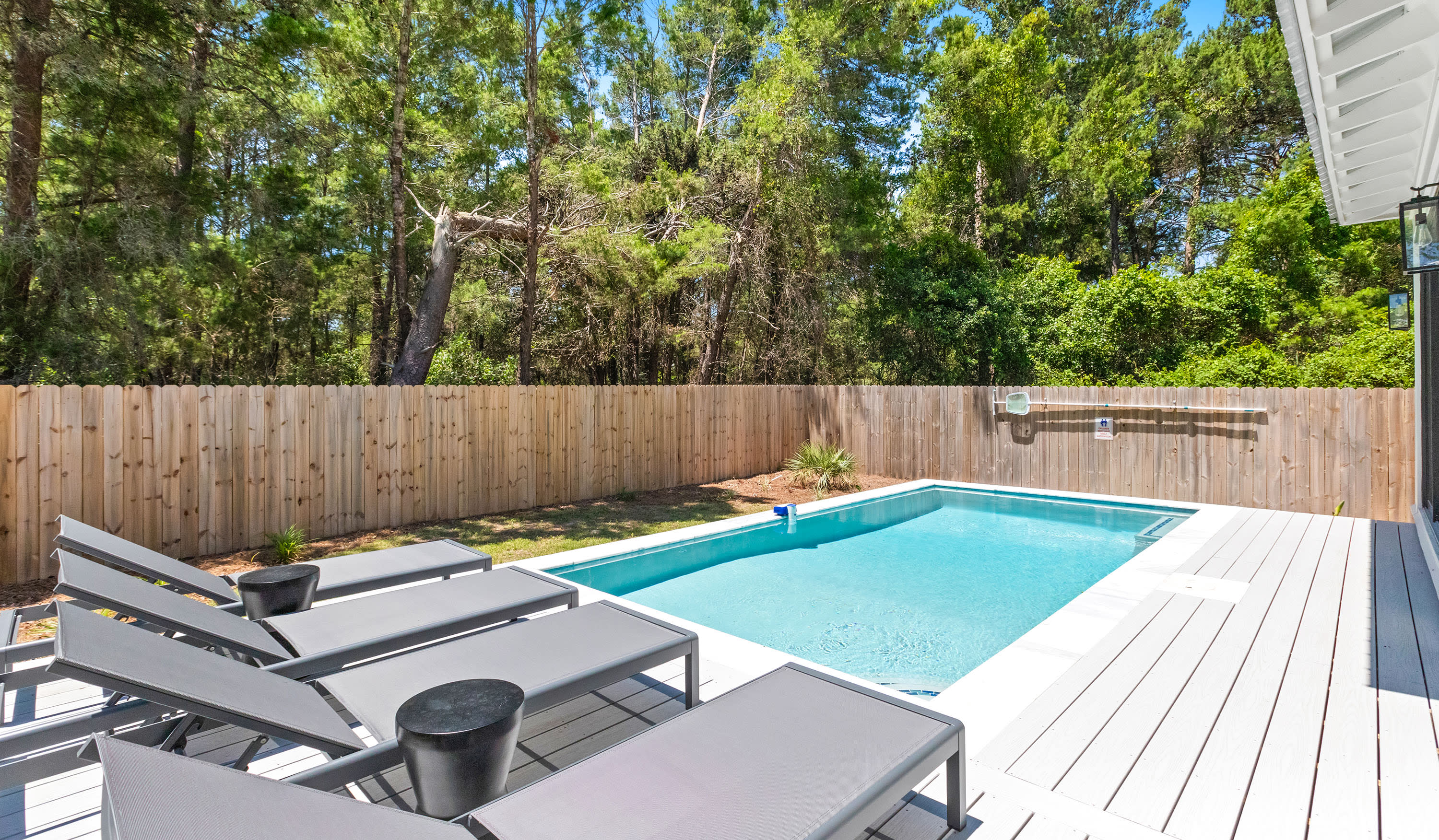 Poolside loungers to relax the day away