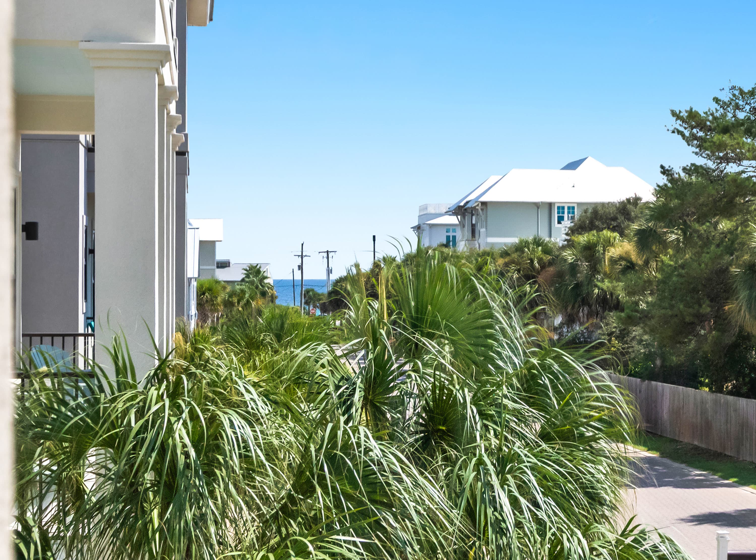 Partial Gulf view from the balcony