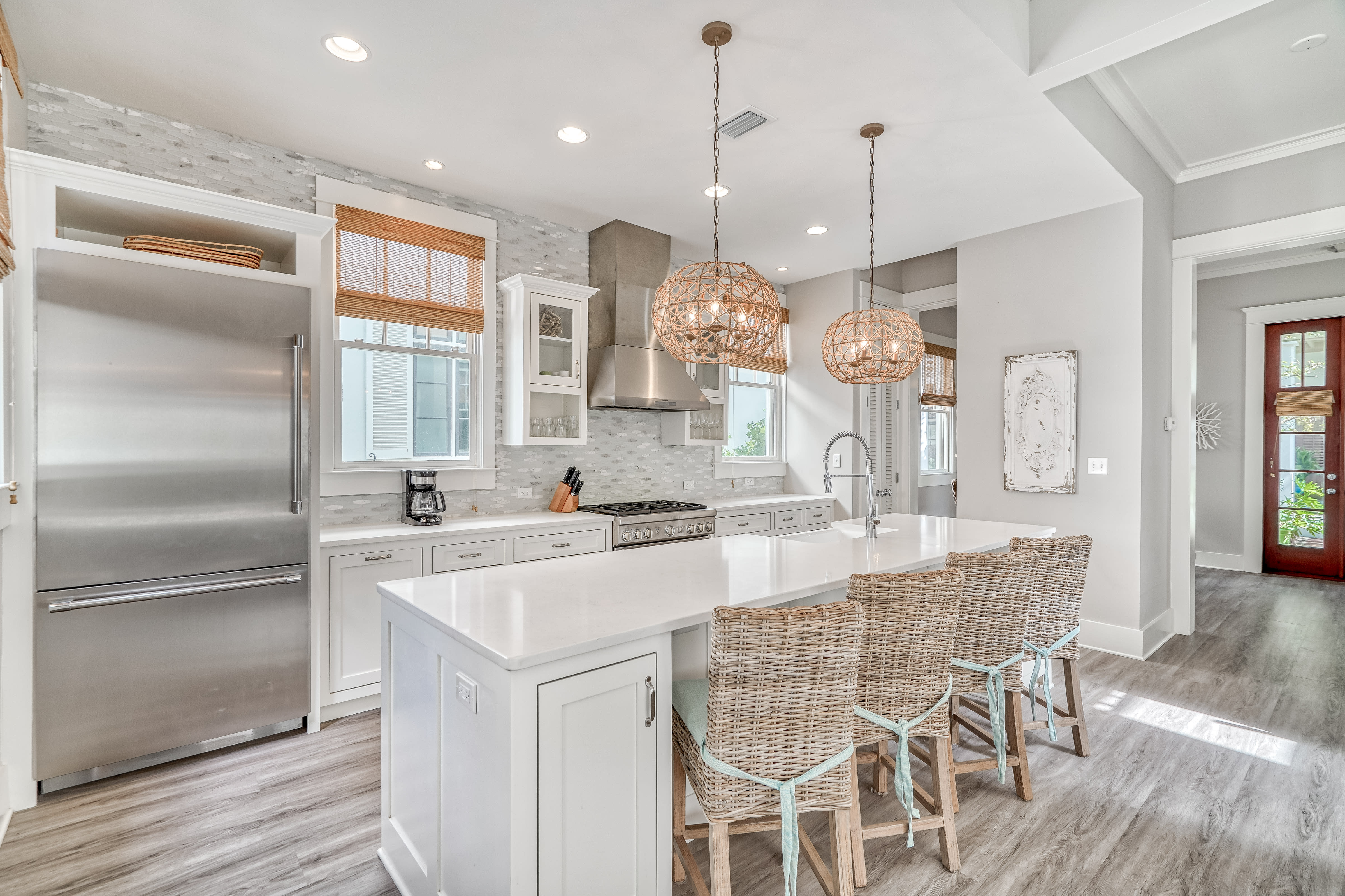 Kitchen - Equipped with Stainless Steel Appliances