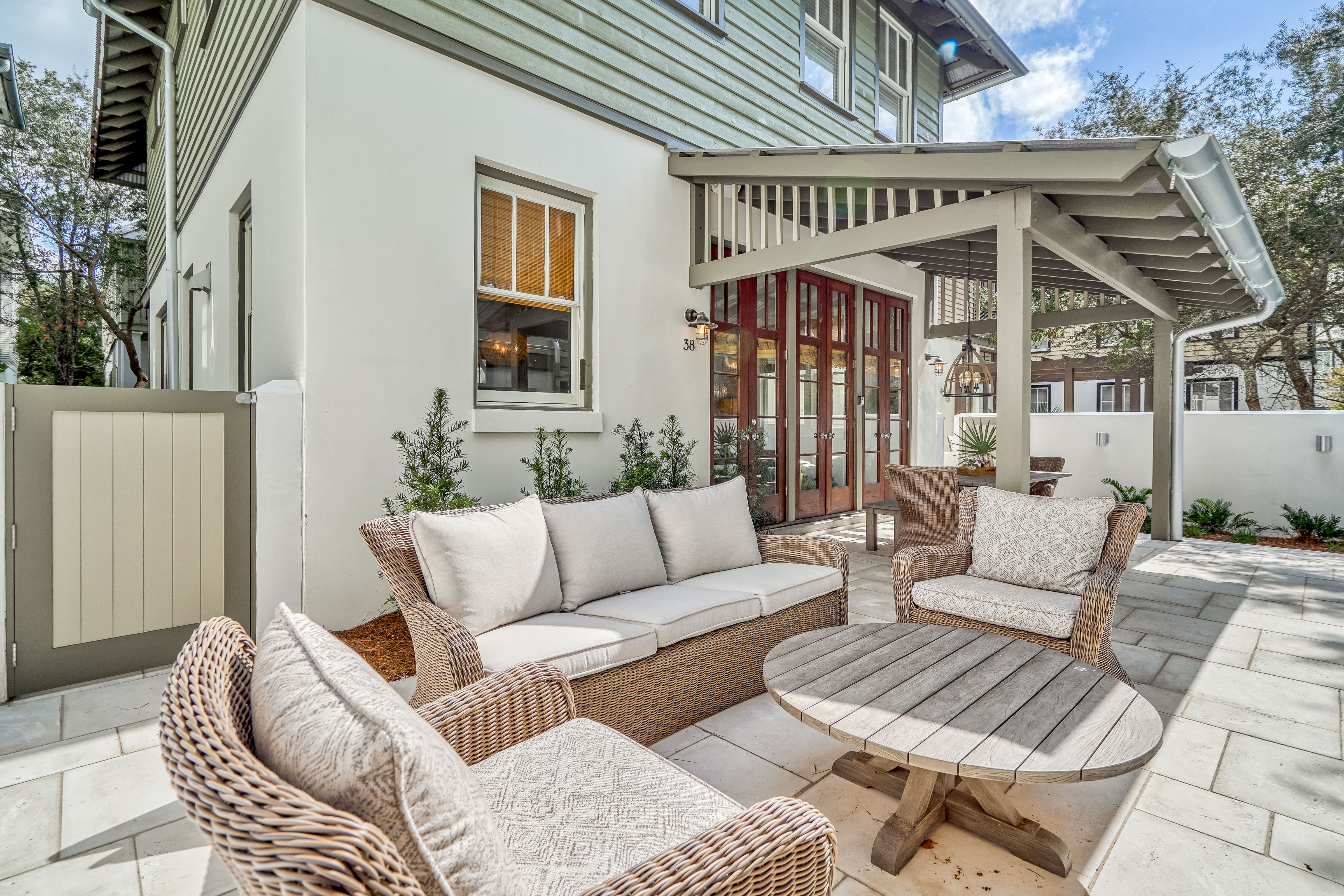 Relax & Unwind in the Private Courtyard