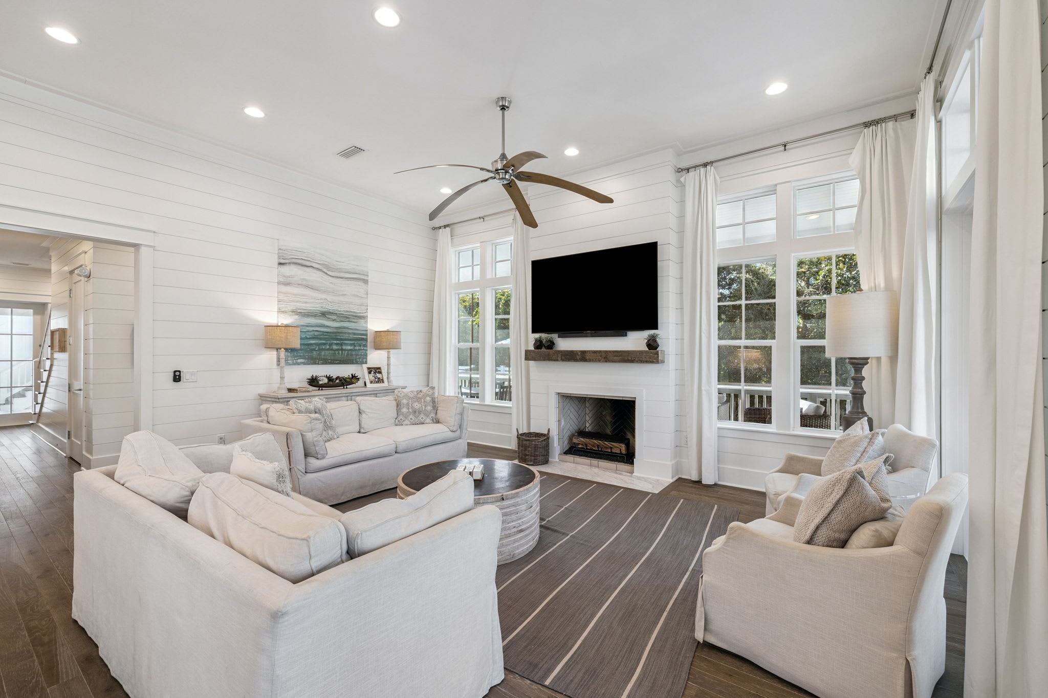 Bright, Open-Concept Living Area