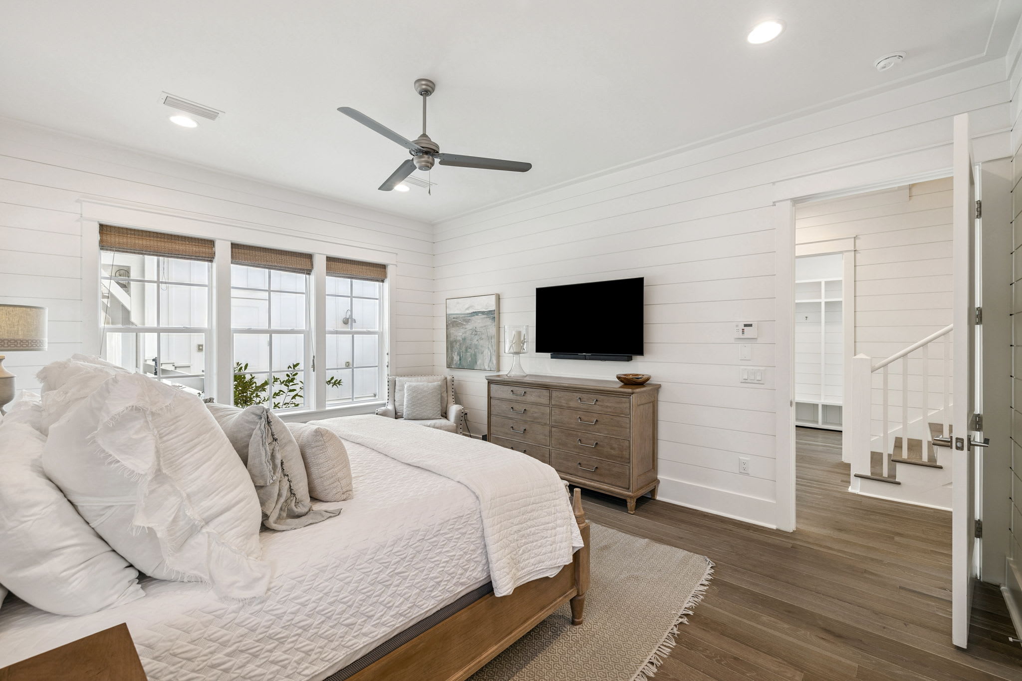 Primary King Suite - Equipped with a Flat-Screen TV