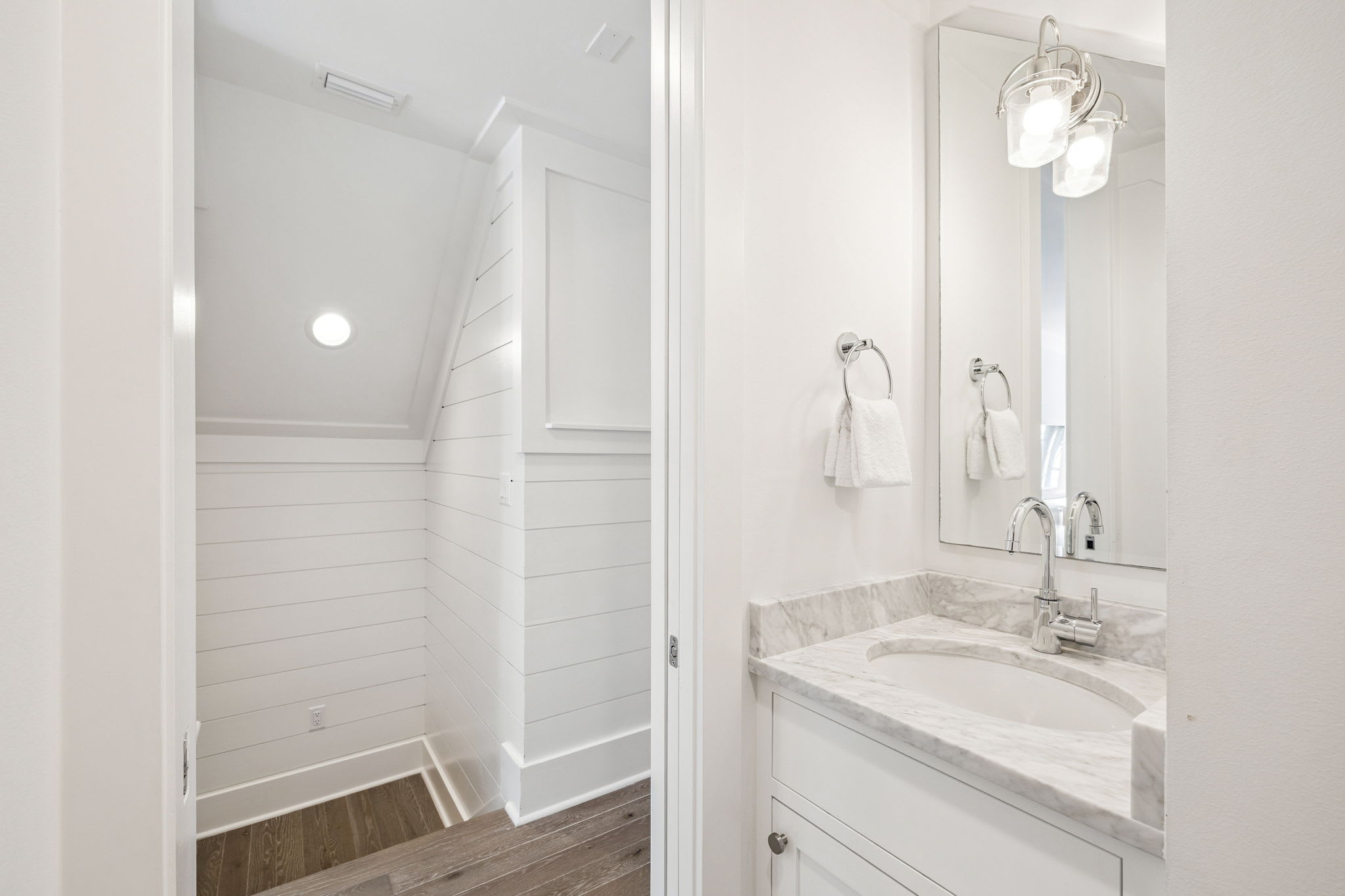 2nd Floor Powder Room - Located Off the Living Area