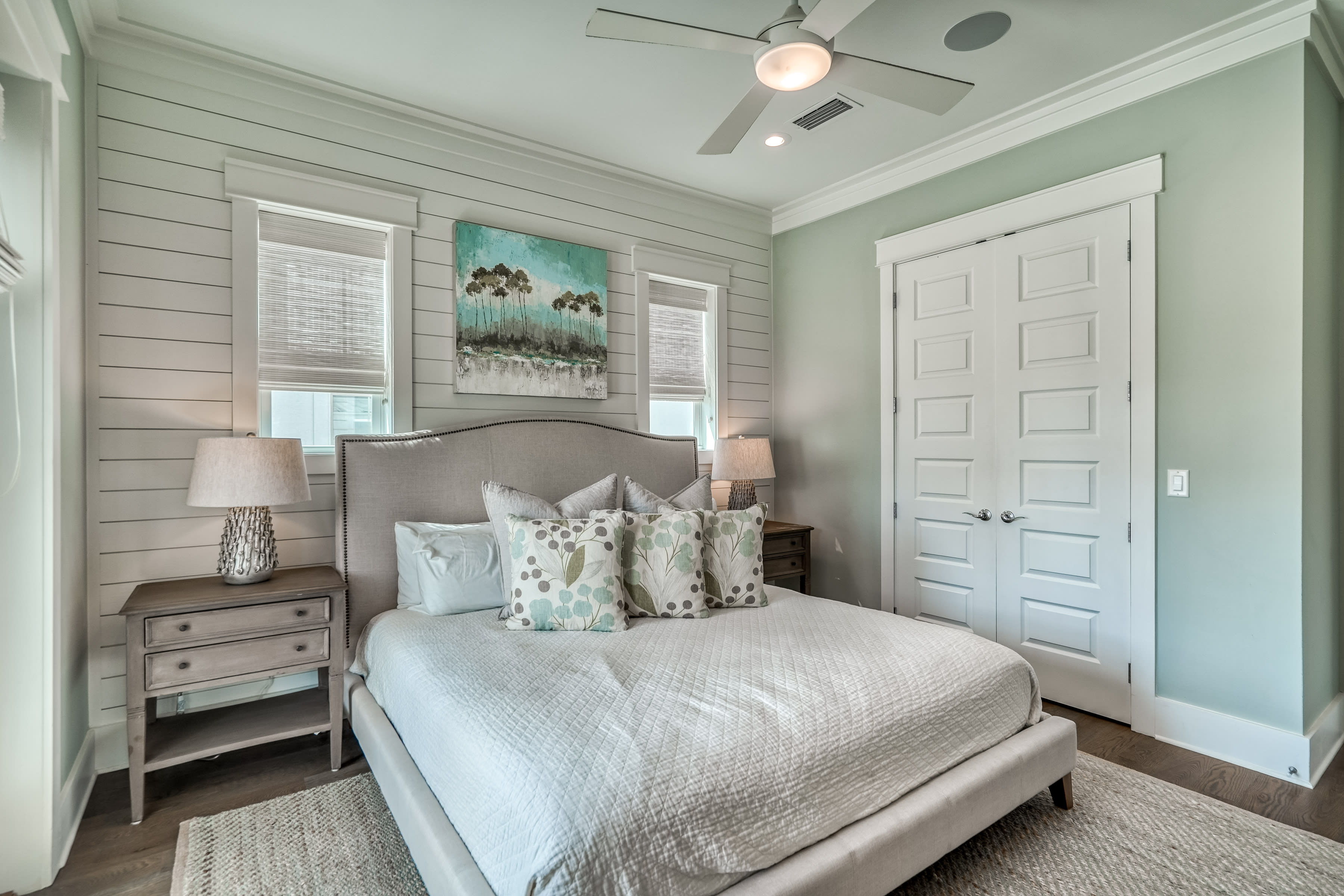 2nd Floor Primary Suite - Furnished with a King Size Bed