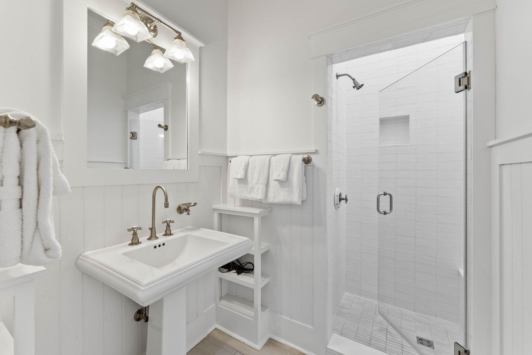 2nd Floor King Guest Suite - Single Vanity & Walk-In Shower