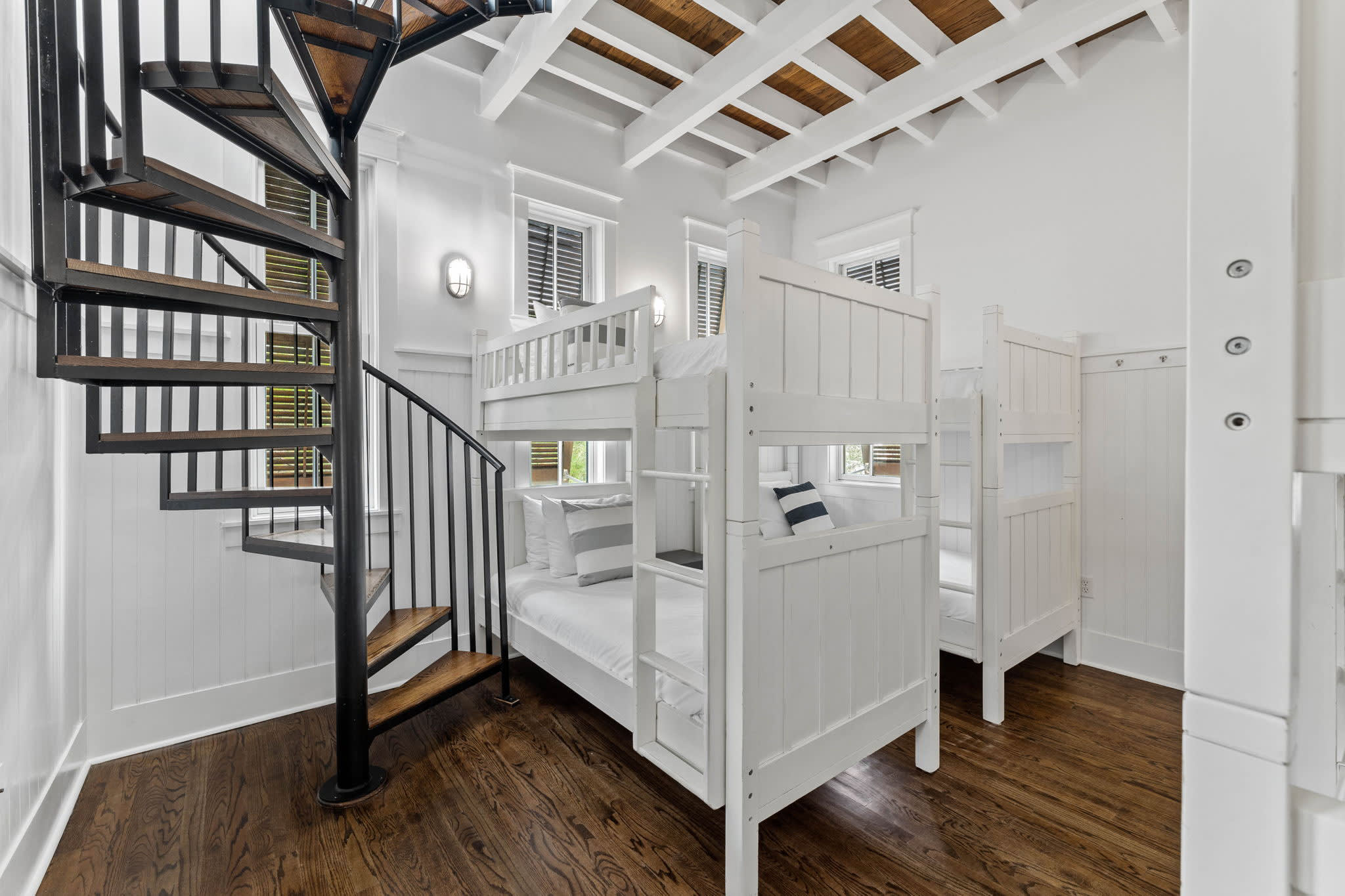 2nd Floor Bunk Room - 3 Twin over Twin Bunks