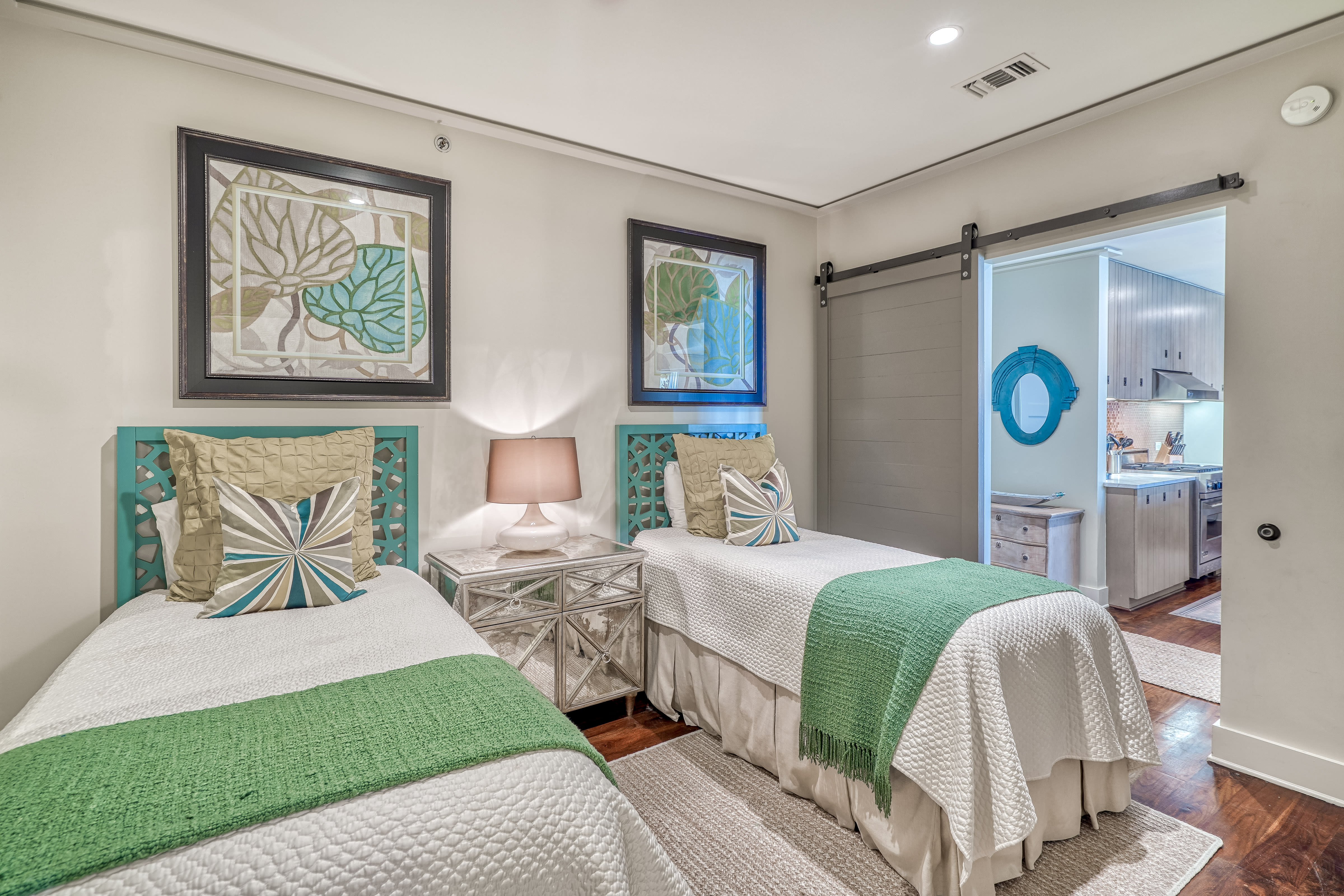 Guest Bedroom - Furnished with Two Twin Size Beds