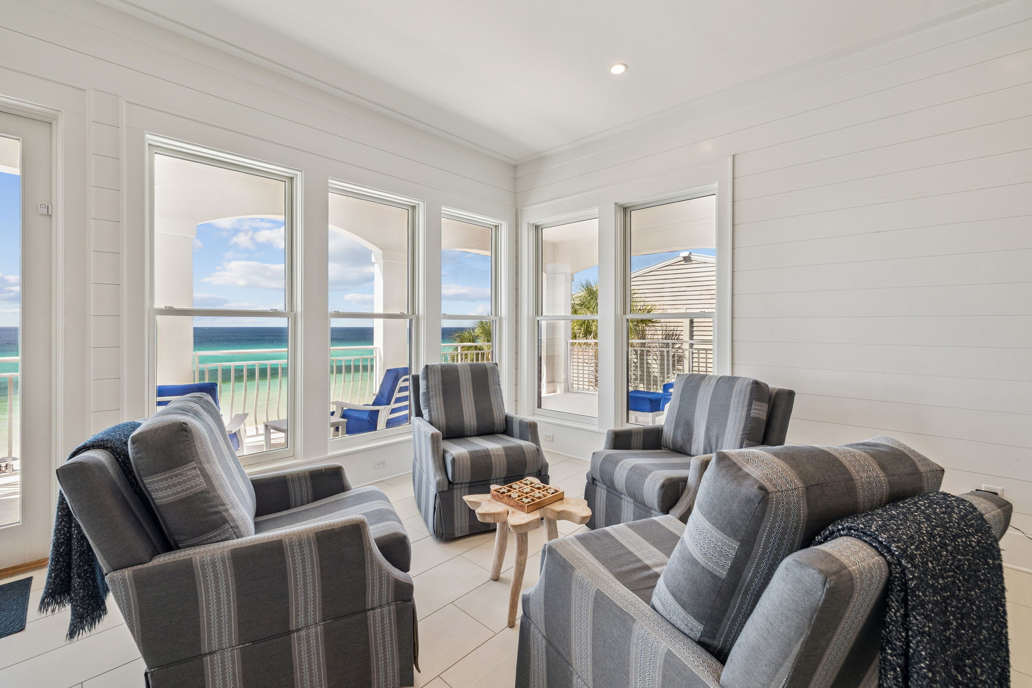 Additional Seating with a Card Table