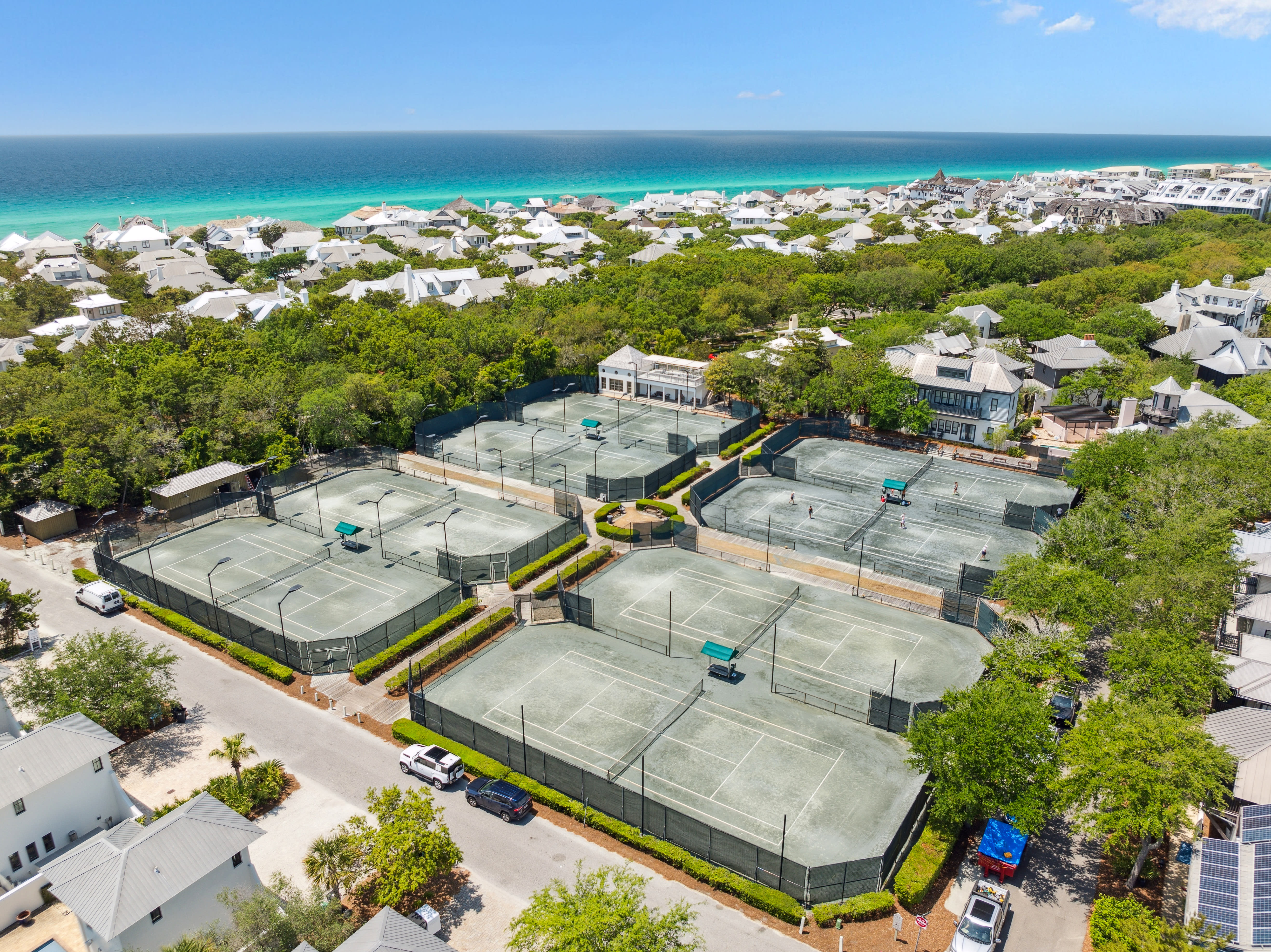 Play a Game of Tennis in Rosemary Beach!