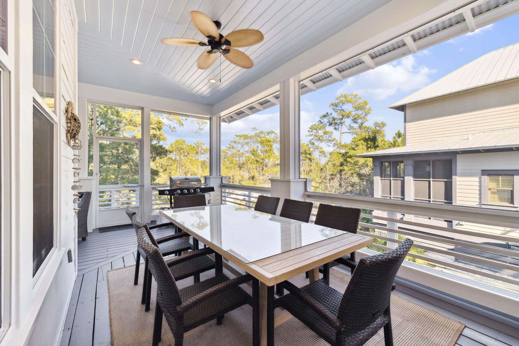 Grill Up Dinner & Enjoy Al Fresco Dining for 8 on the Back Porch
