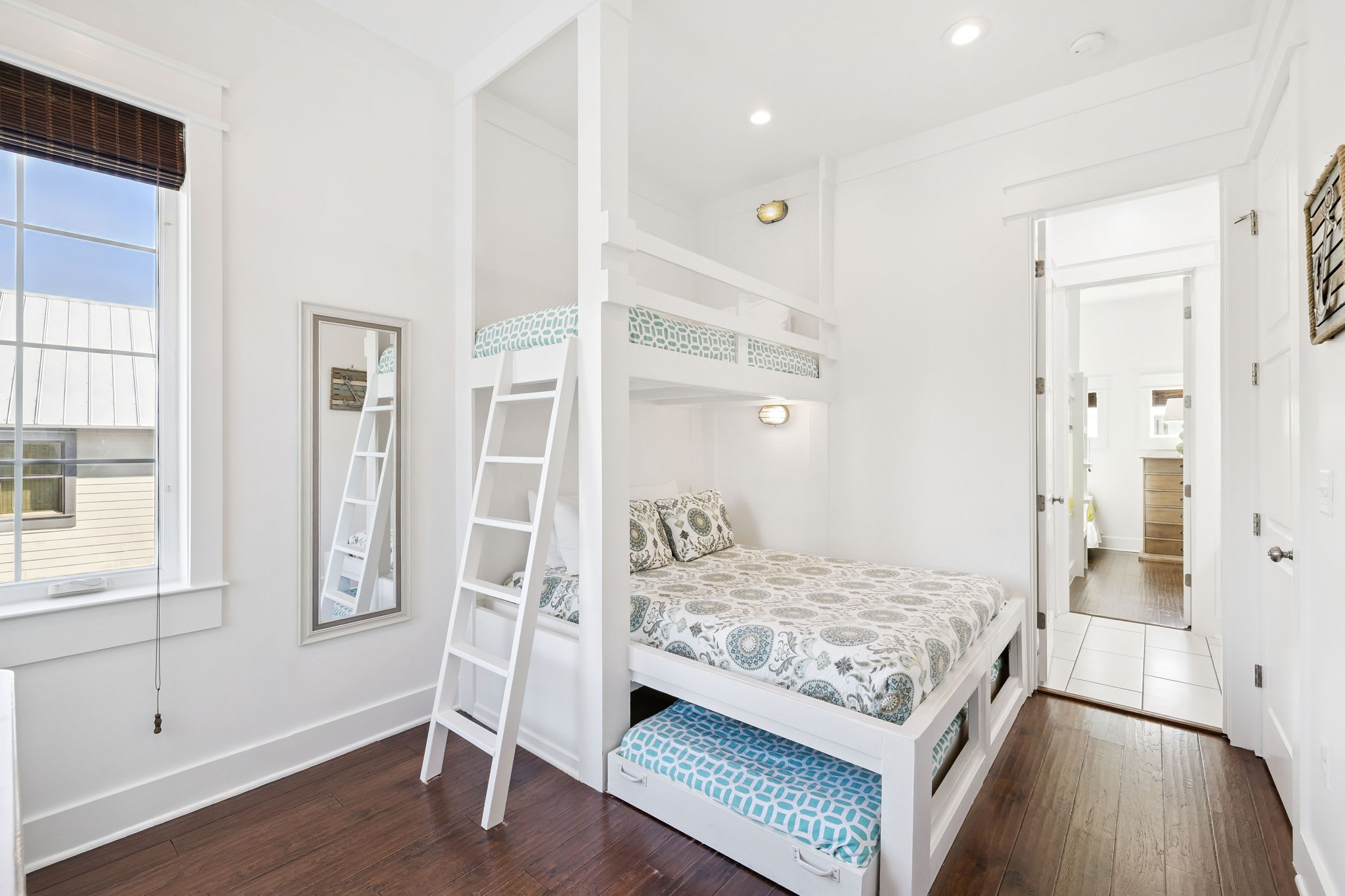 2nd Floor Bunk Room - Twin Over Queen Bunk + Twin Trundle