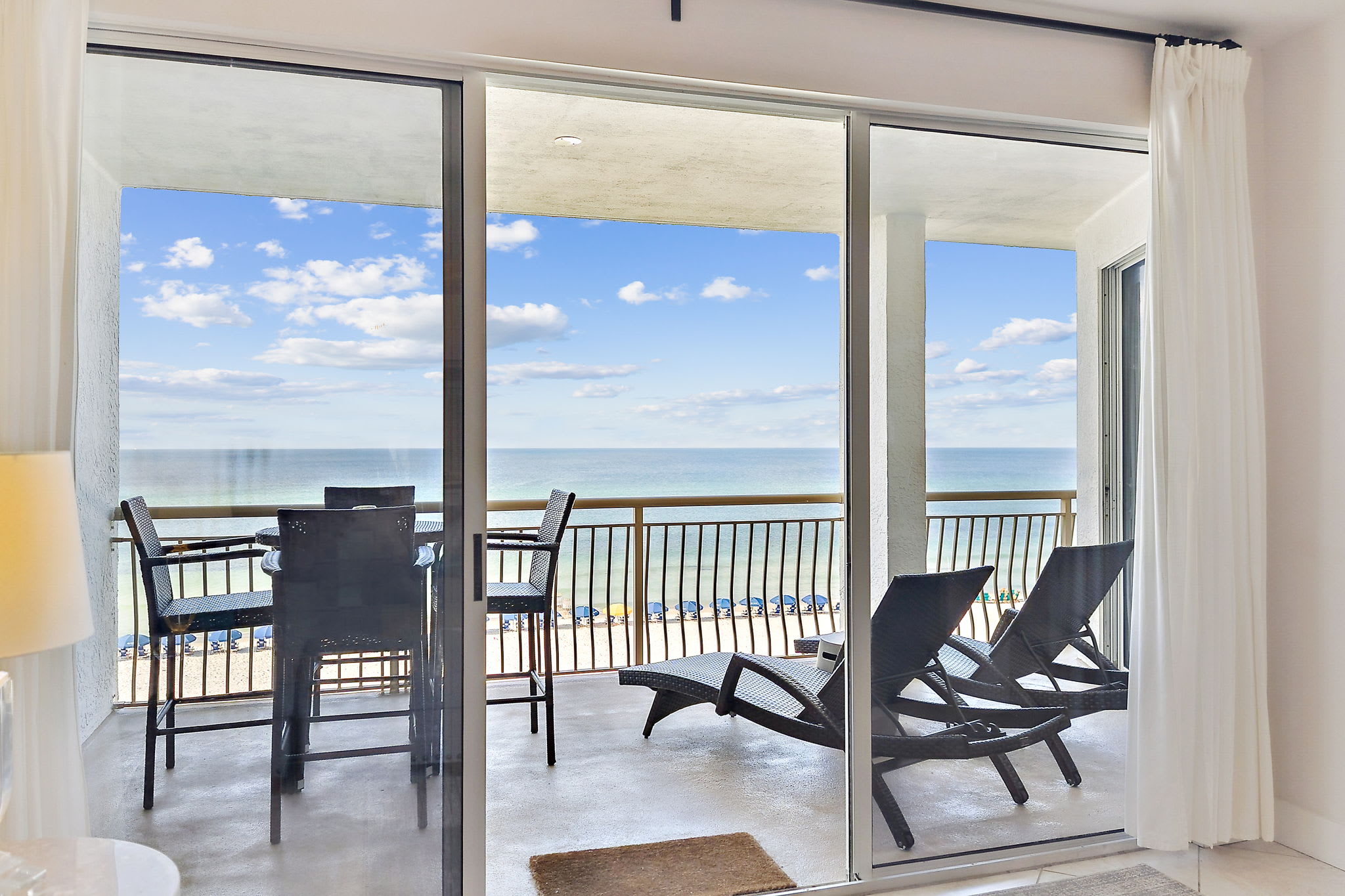 Make Your Way to the Gulf-Front Balcony