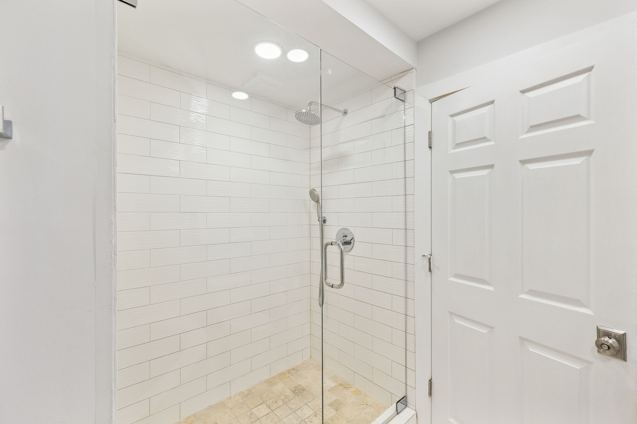 Rinse Off in the Walk-In Shower