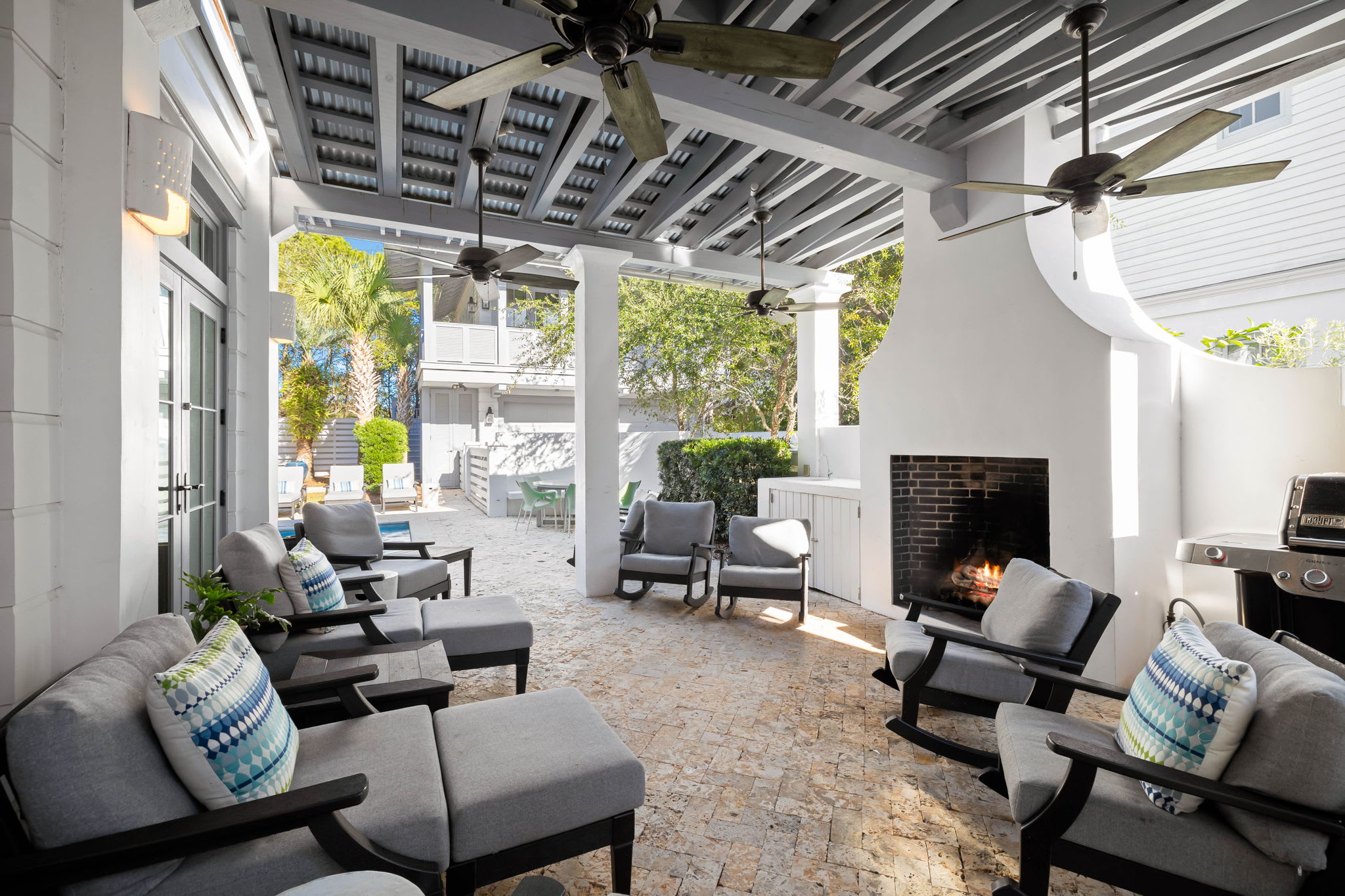 Keep Cool in the Shade of the Loggia