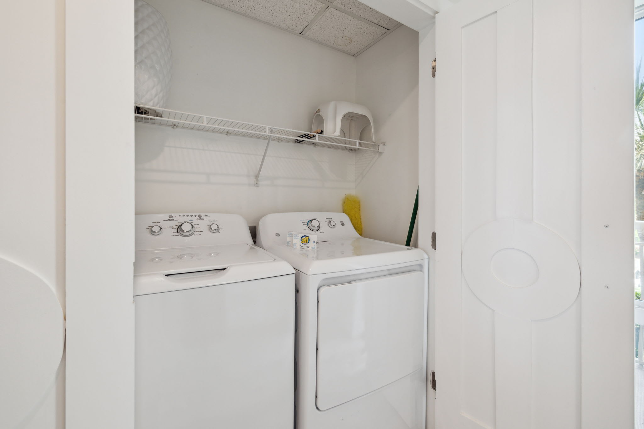 Conveniently Located Laundry Area