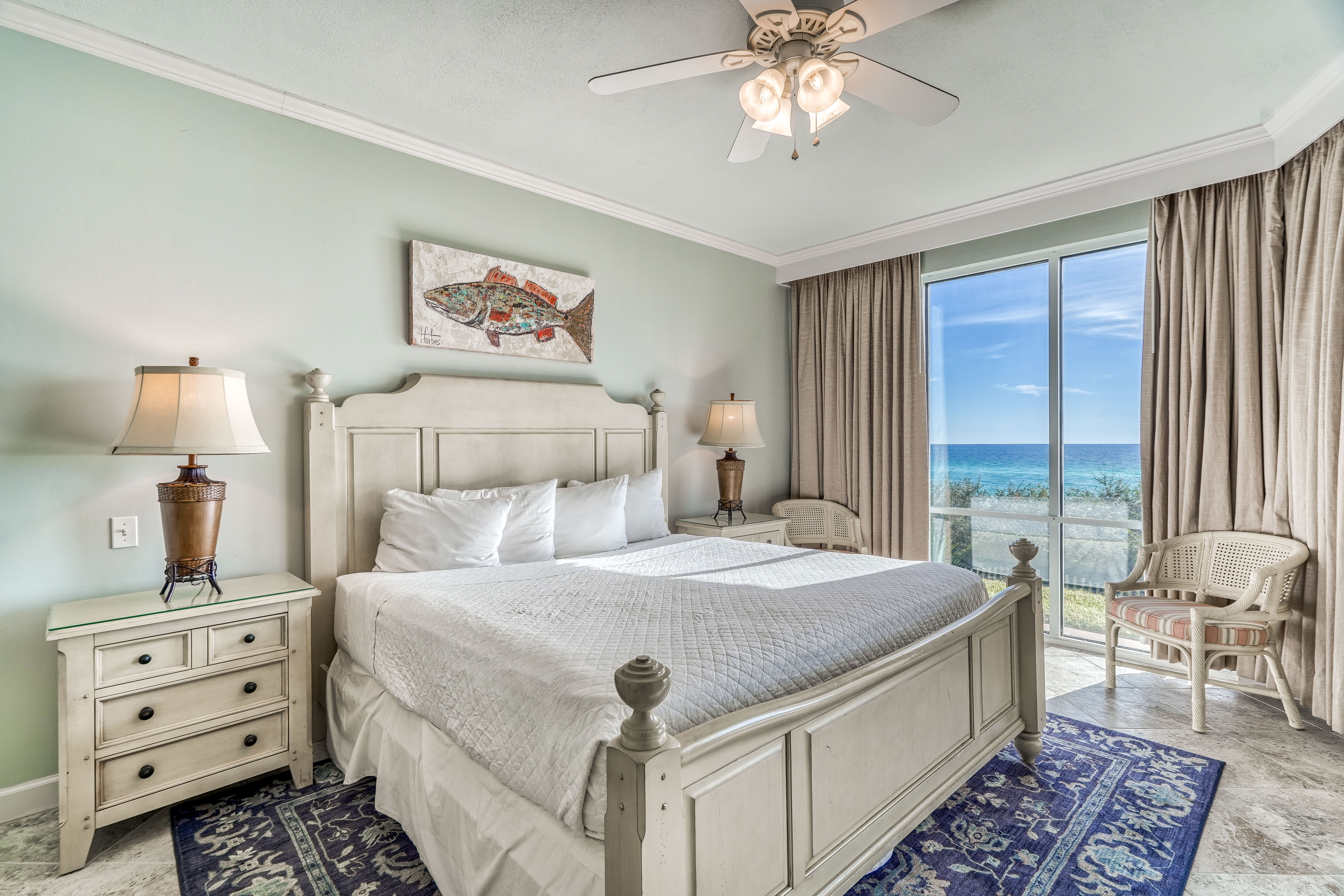 Primary King Suite - Gulf Front Patio Access