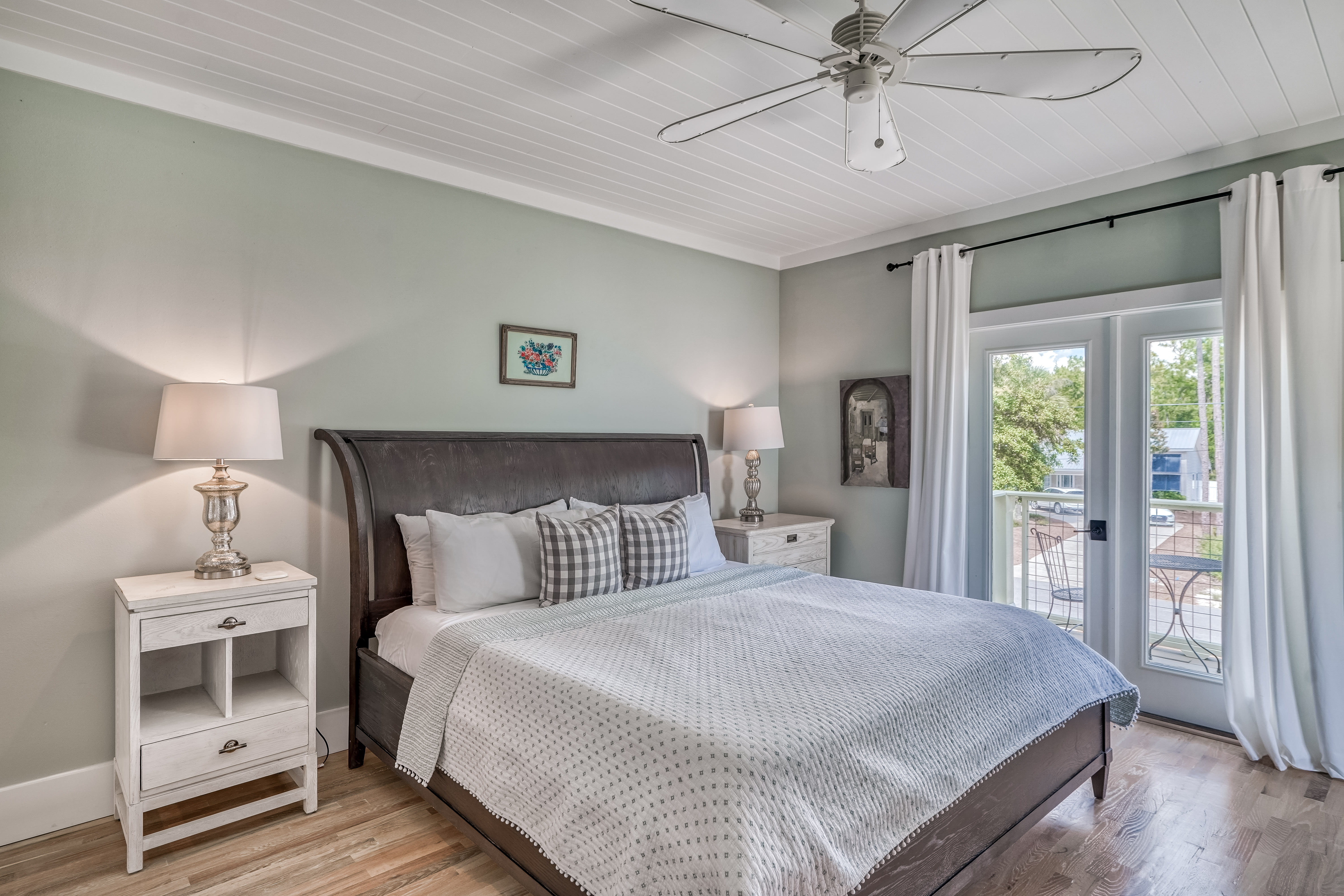 2nd Floor Primary  Suite - Furnished with a King Size Bed