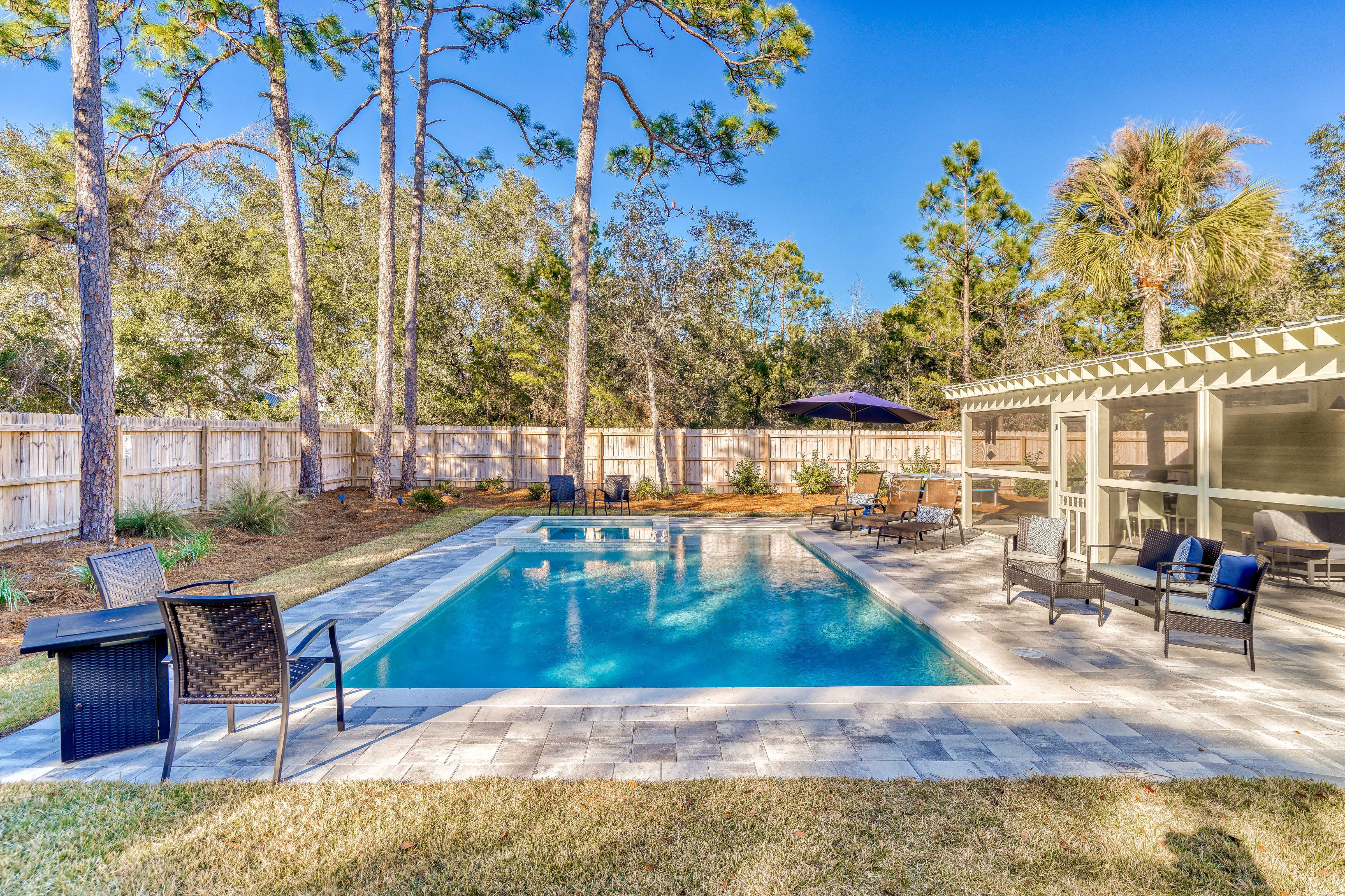 Pool Deck - Featuring a Heated Pool and Spa