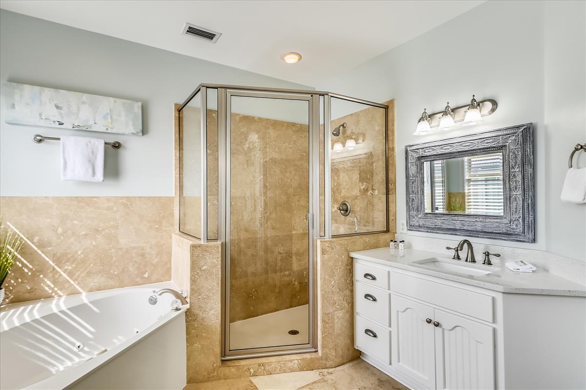 2nd Floor Primary Ensuite - Complete with Dual Vanities
