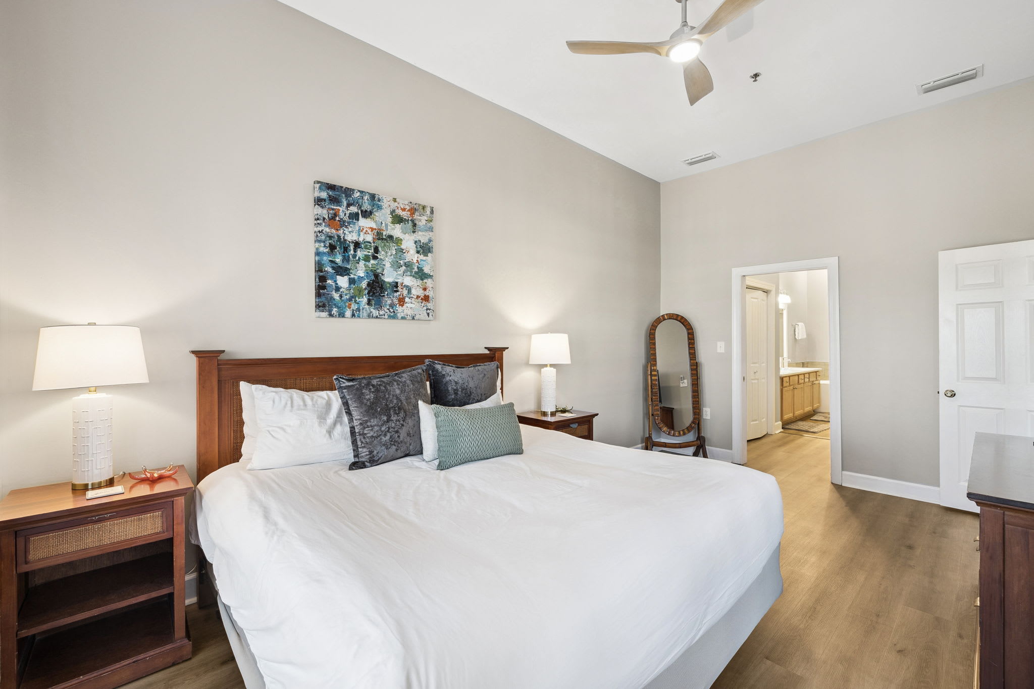 Sleep Peacefully in the Primary King Suite