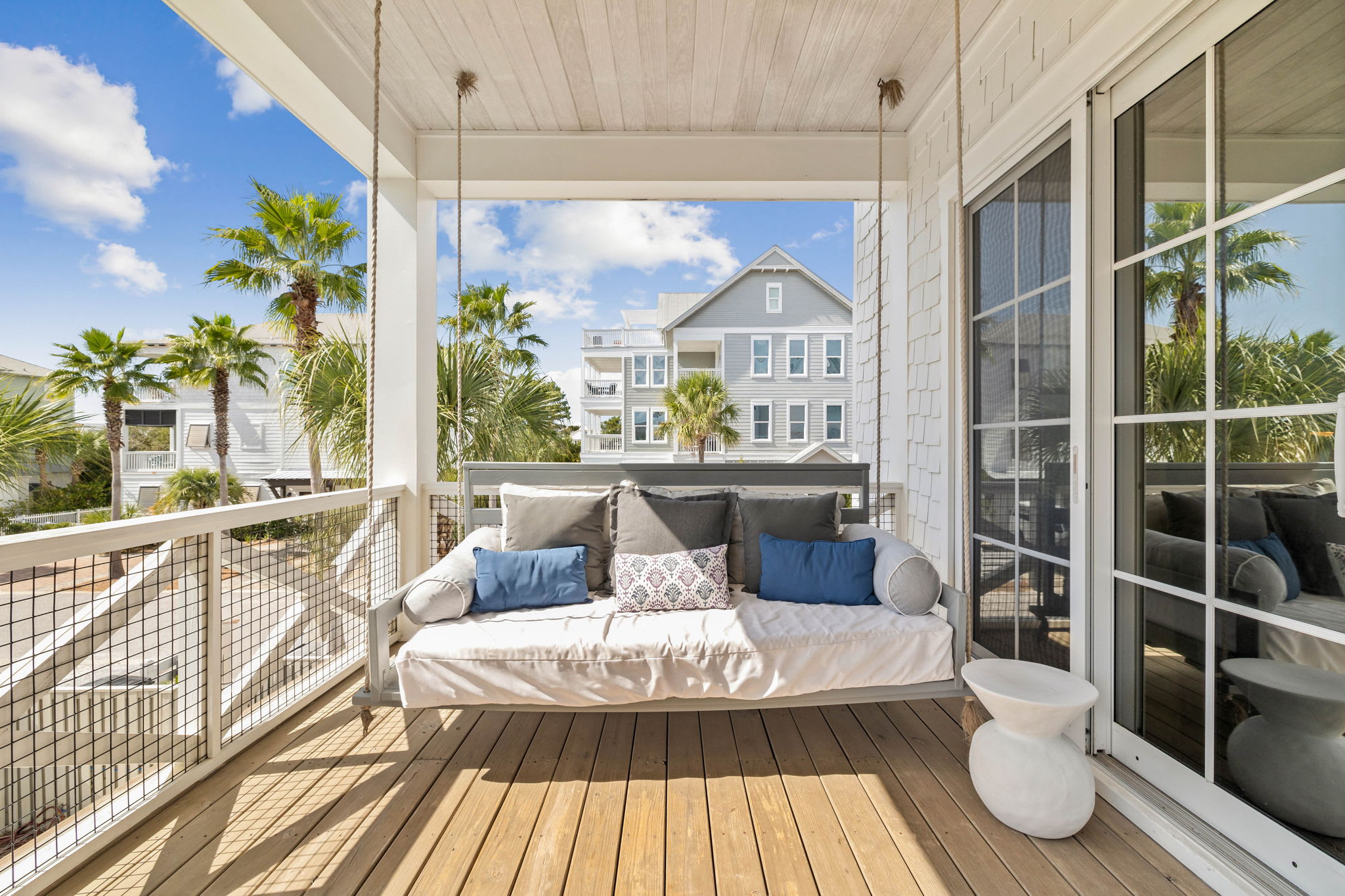 Relax on the Oversized Porch Swing