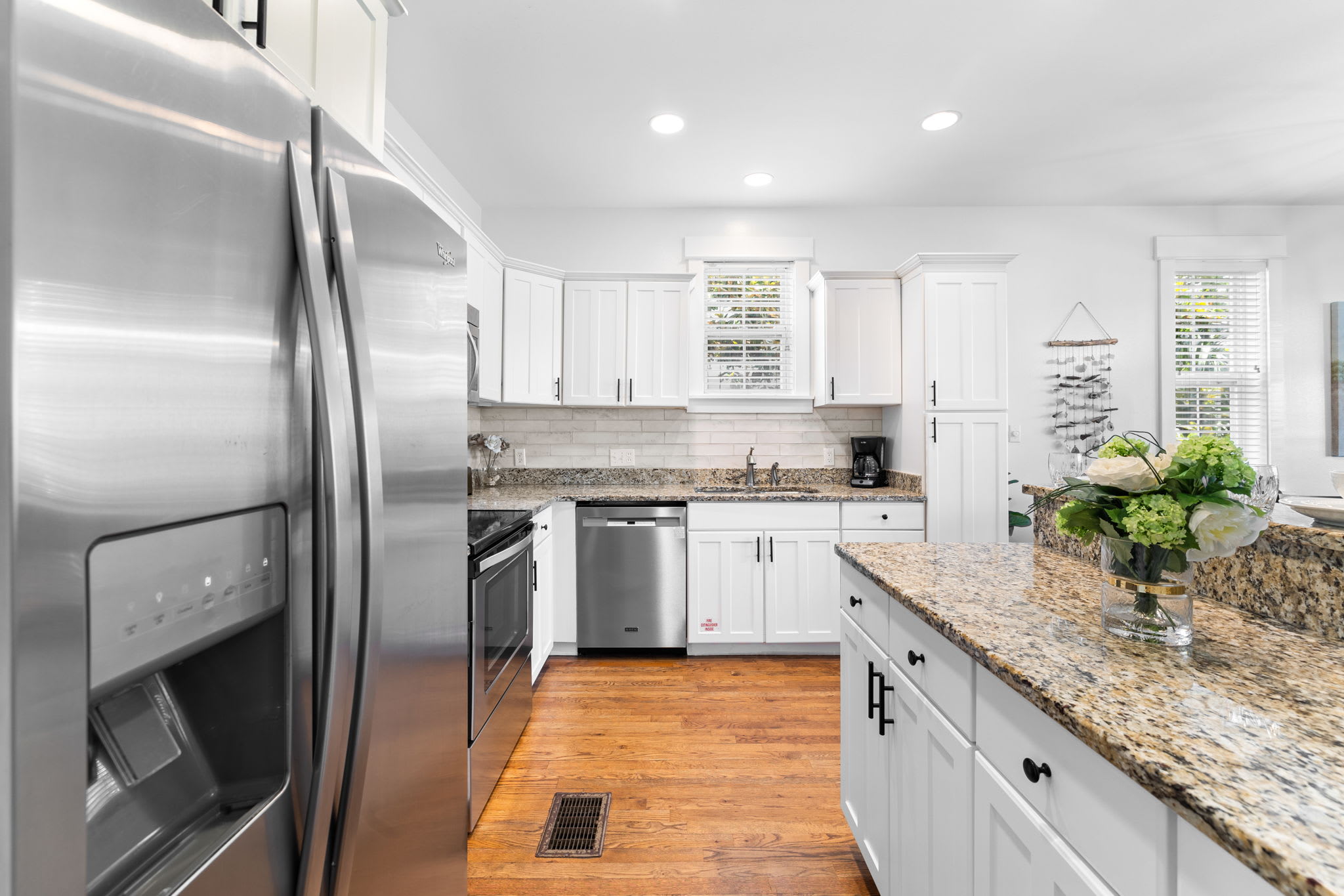 Spacious Kitchen with Stainless Steel Appliances
