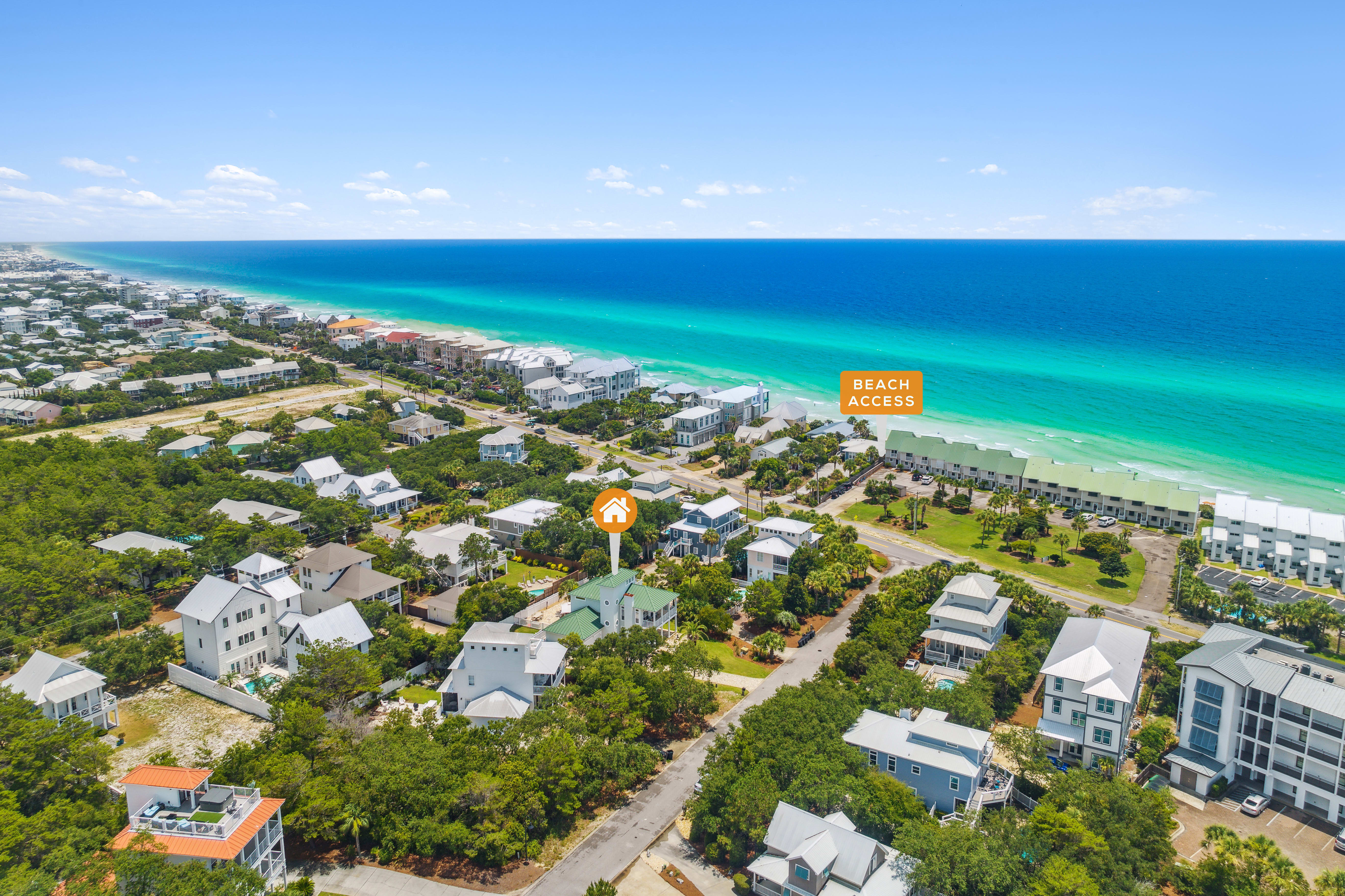 Beach Access is just a 2 Min Walk!