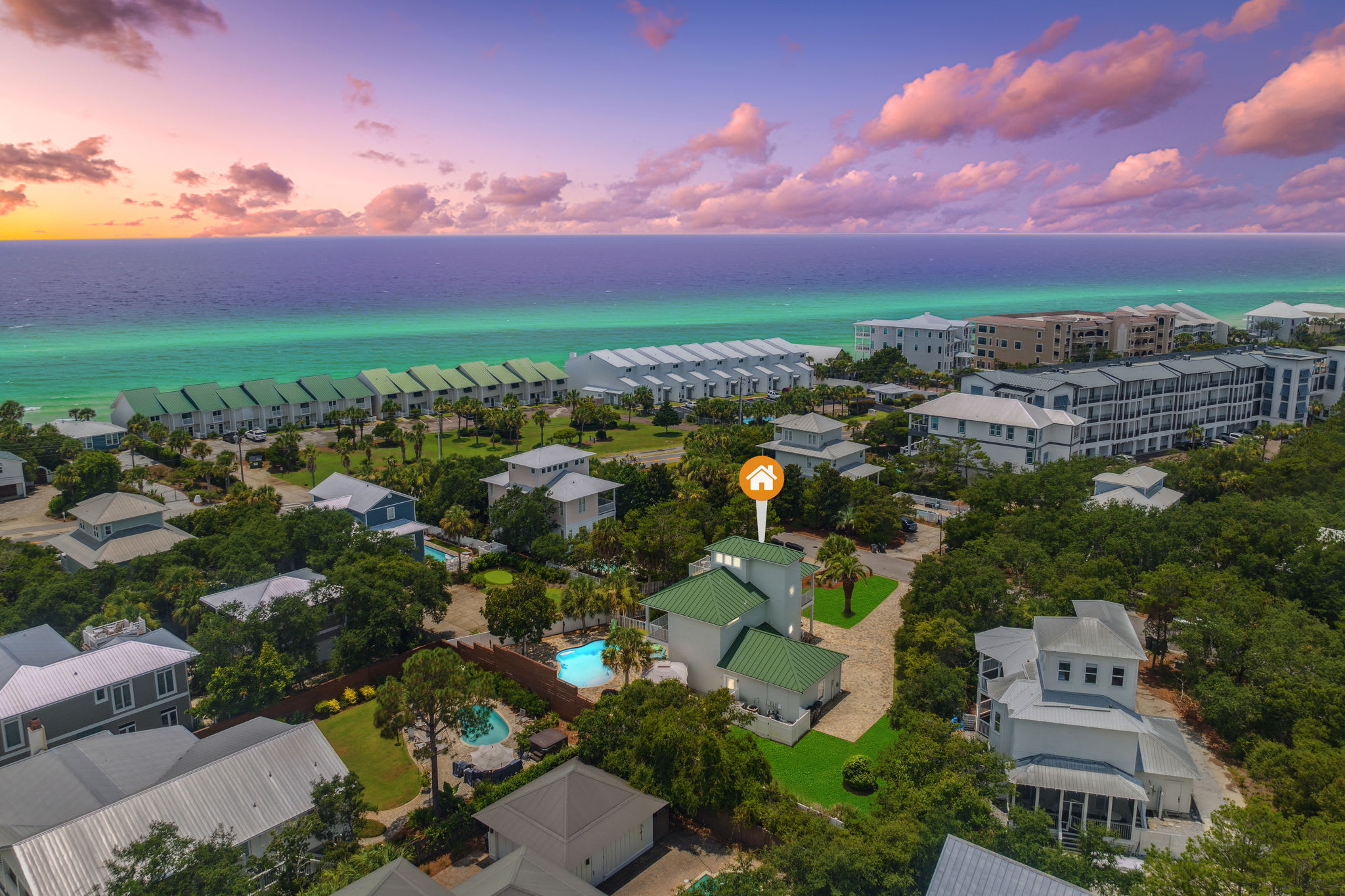 Catch a Sunset over Seacrest Beach!