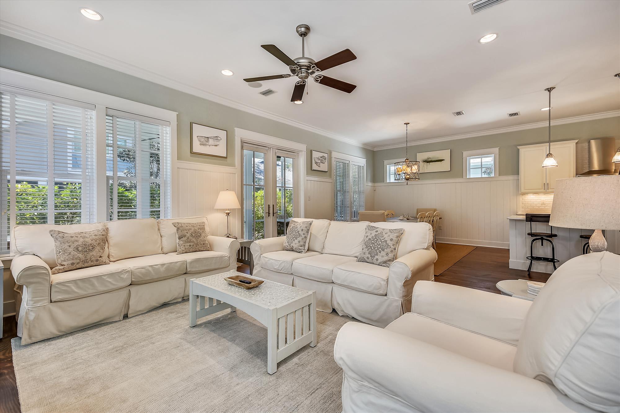 Another view of the open concept living room