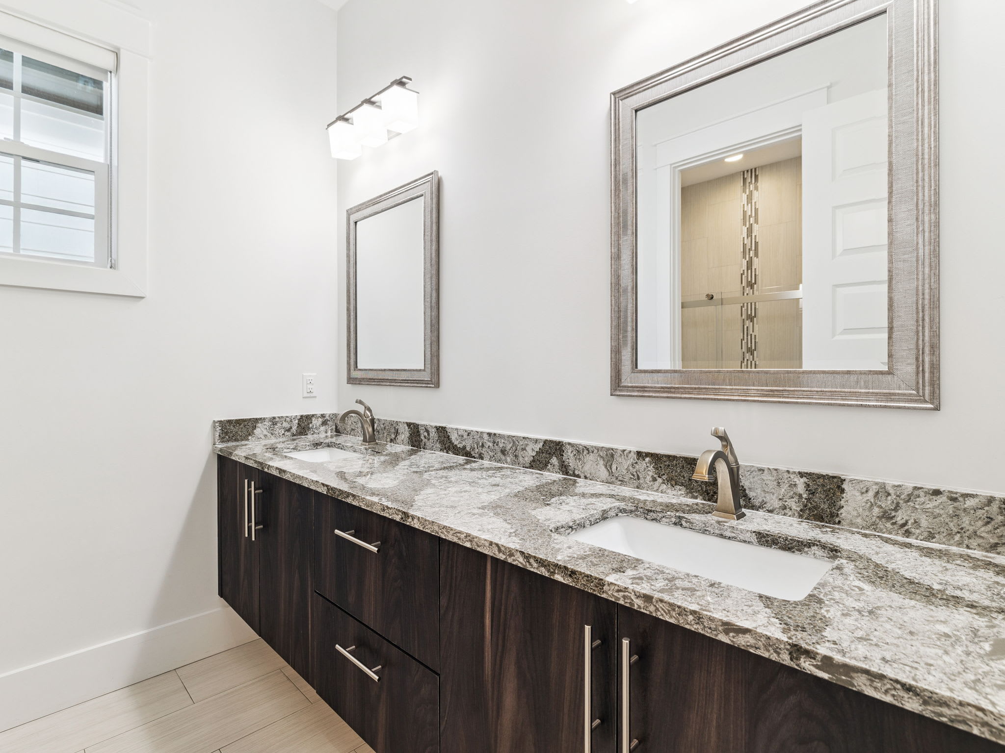 3rd Floor Shared Bathroom - Dual Vanities