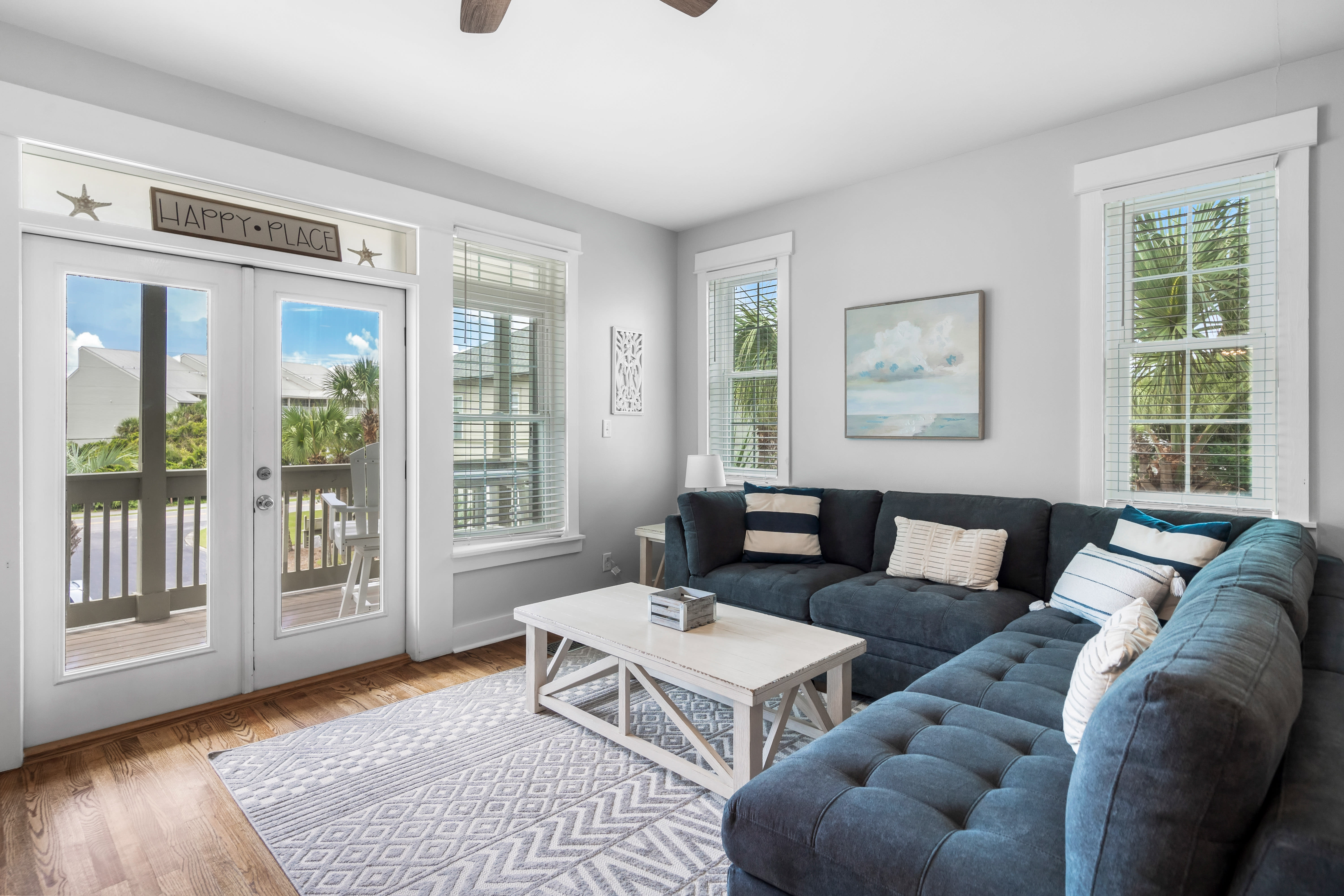 Cozy Sofa with Natural Light