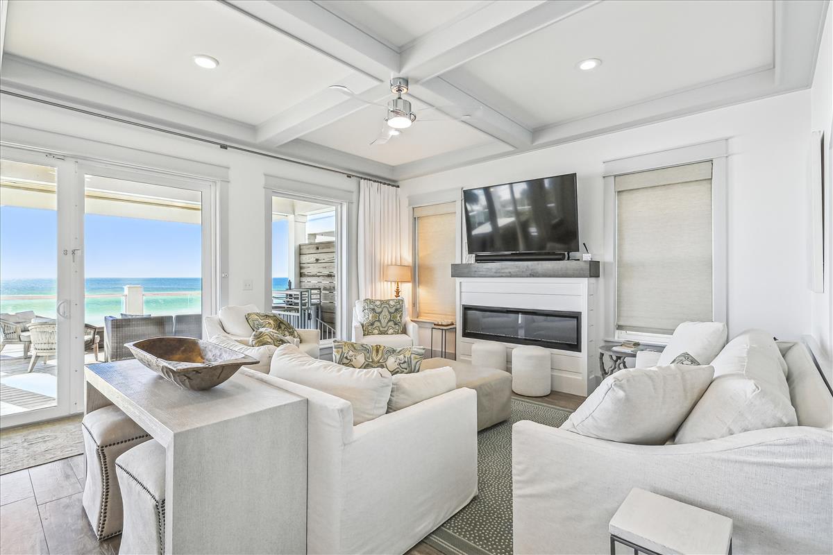 Gulf Views from Second Floor Living Space