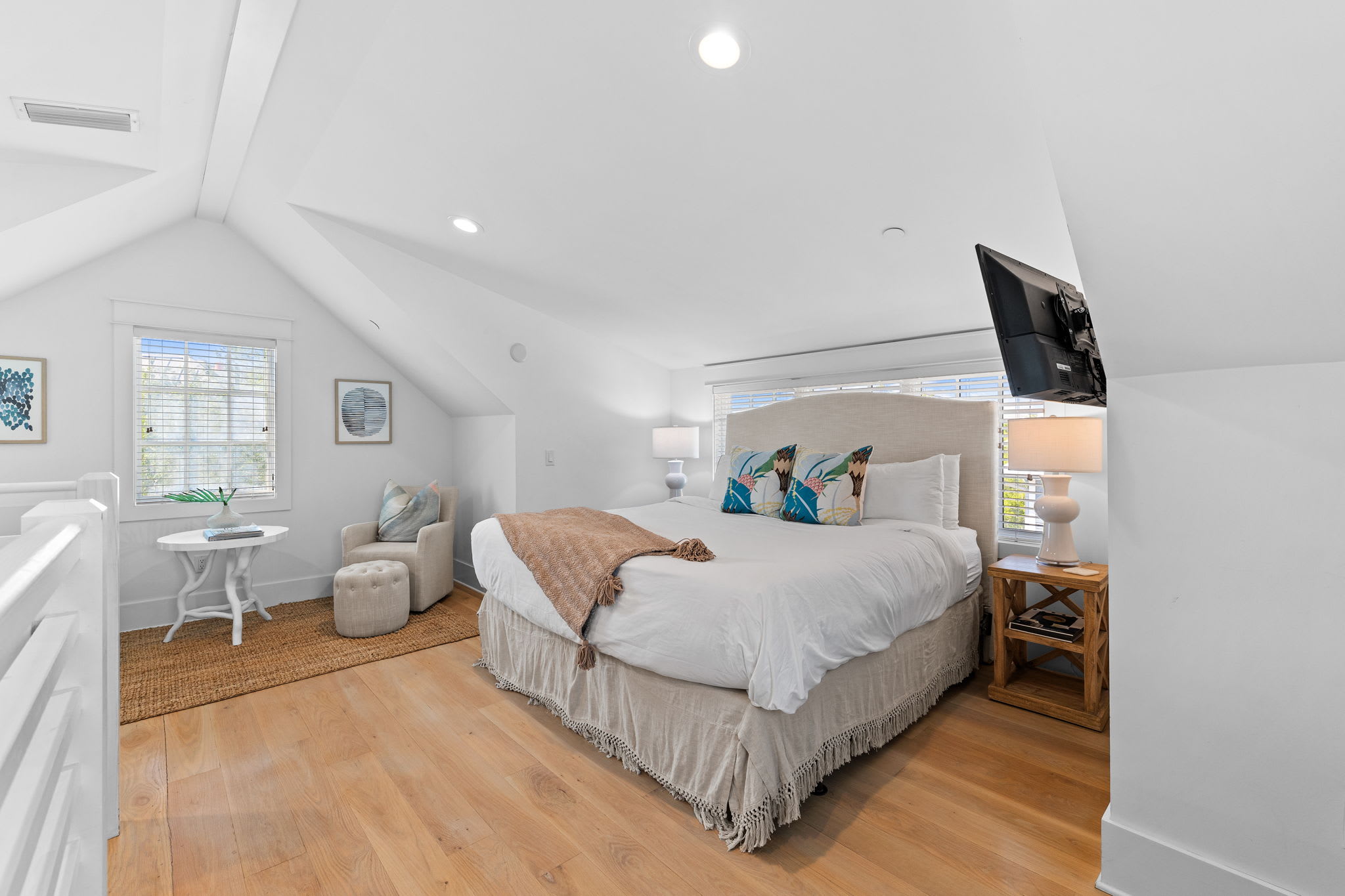 Primary King Suite - Equipped with a Flat-Screen TV