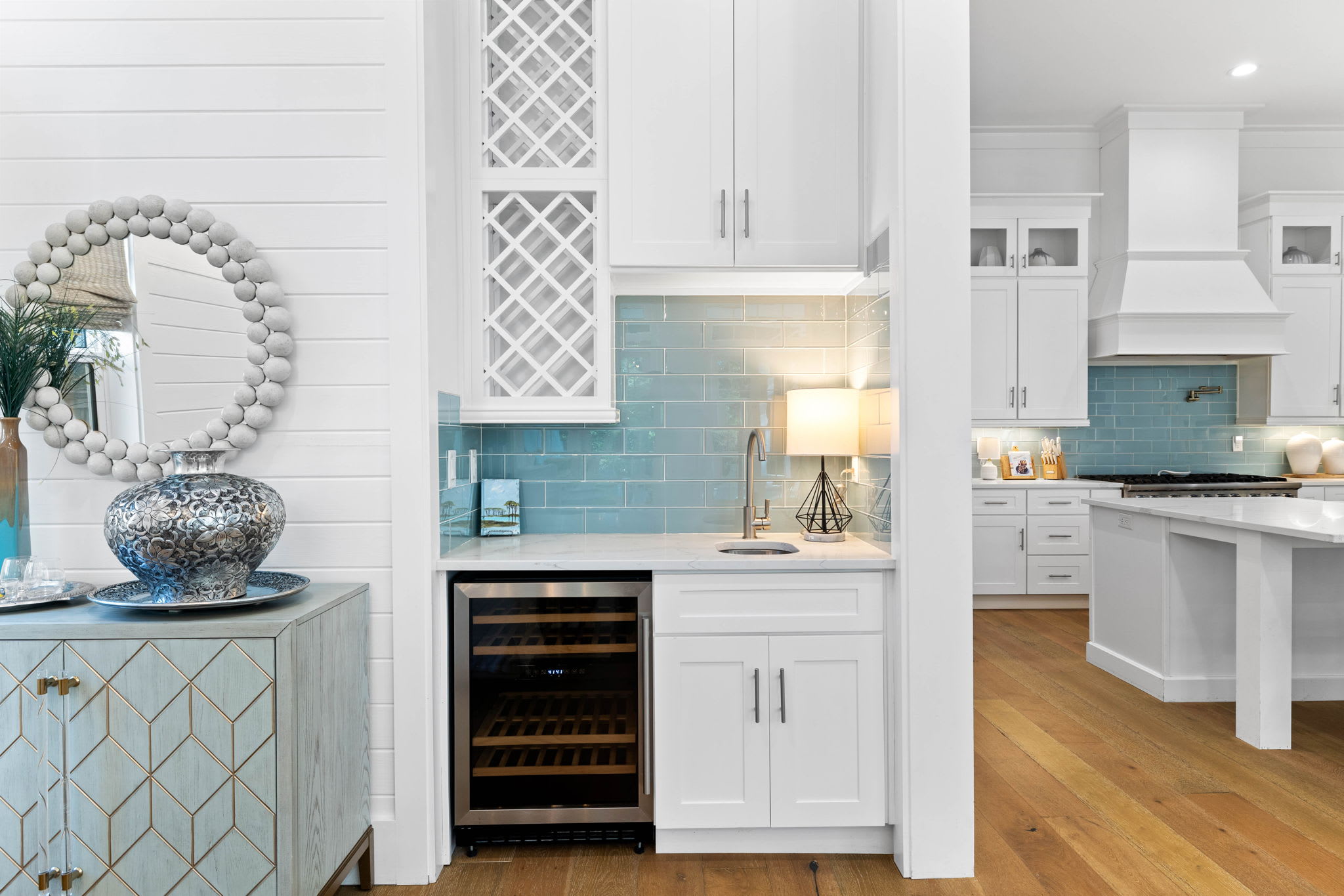 Wet Bar off Dining Area