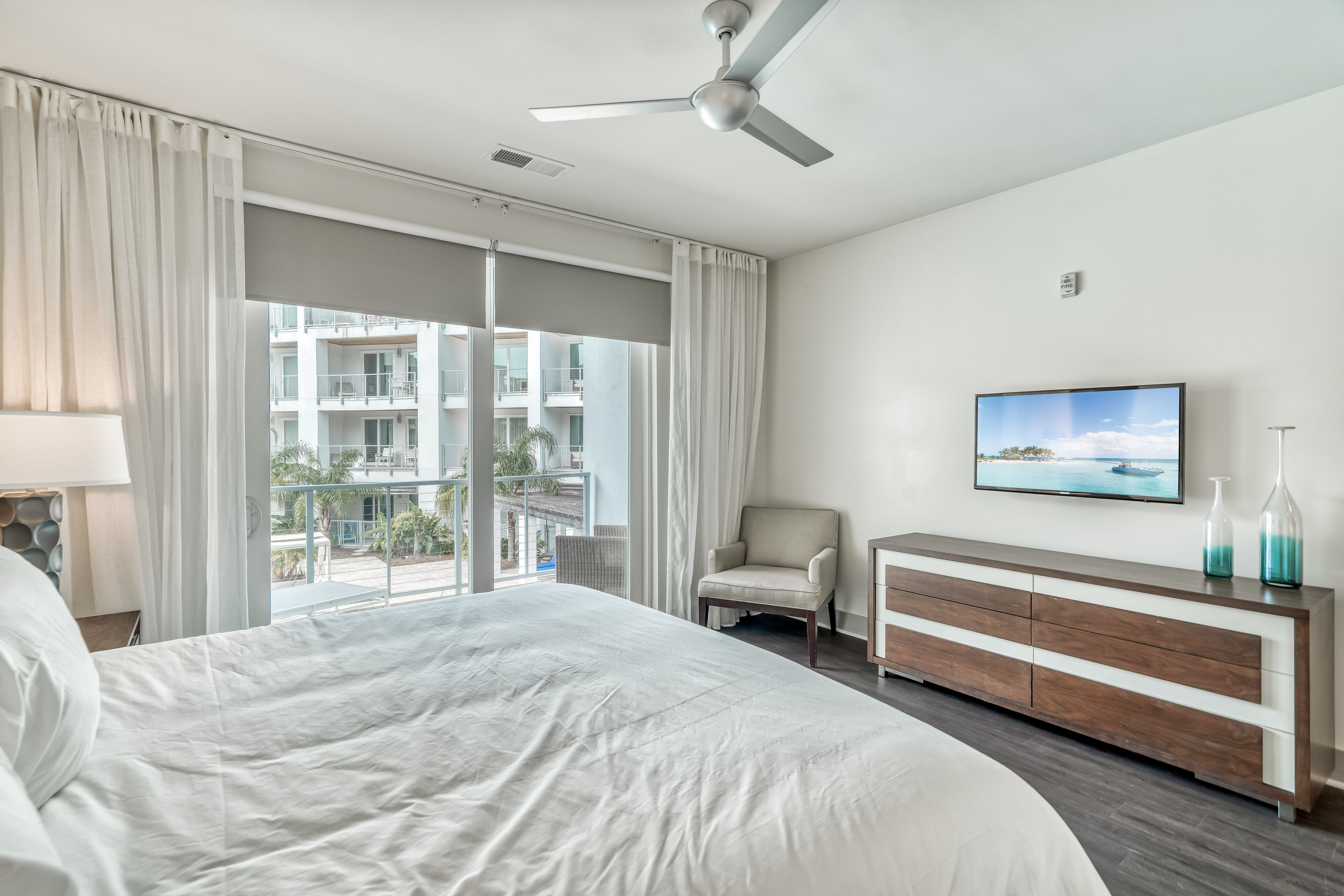 Primary King Suite - Equipped with a Flat-Screen TV