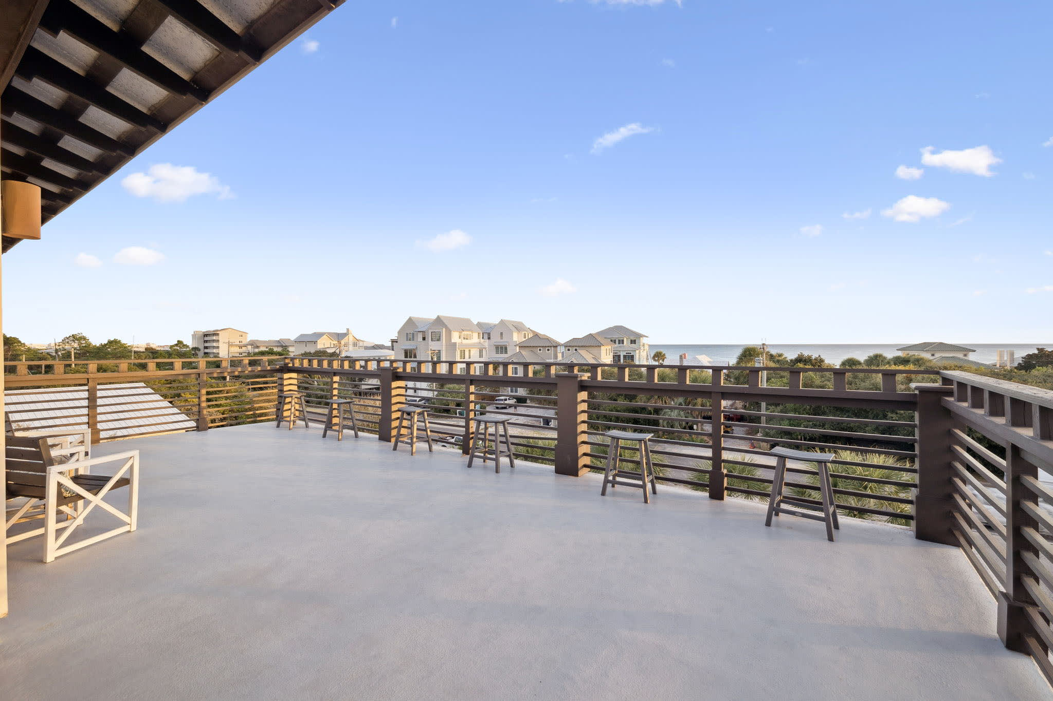 Stunning Gulf Views from the Rooftop Balcony!