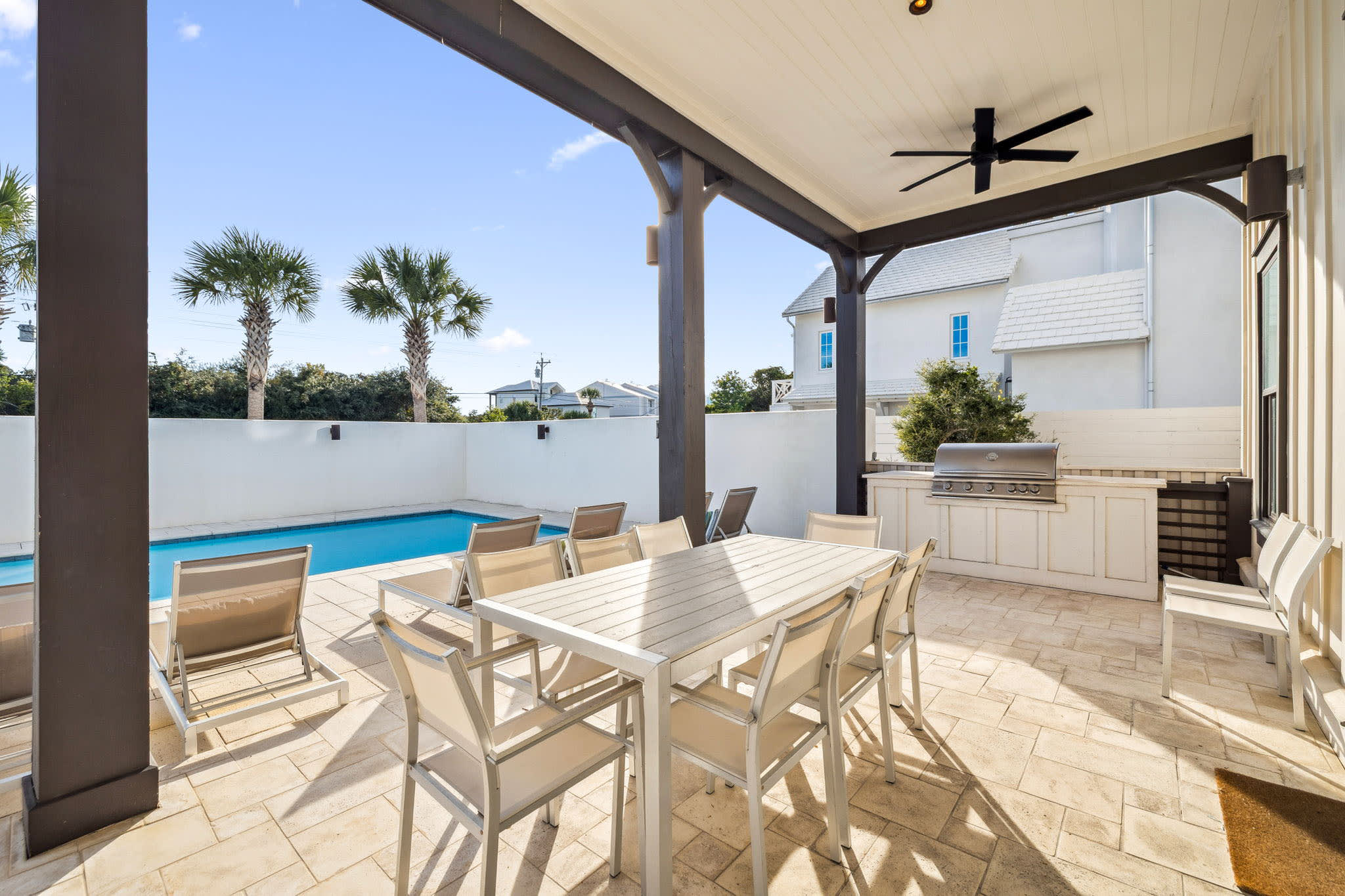 Grill Up Dinner & Enjoy Al Fresco Dining for 8!